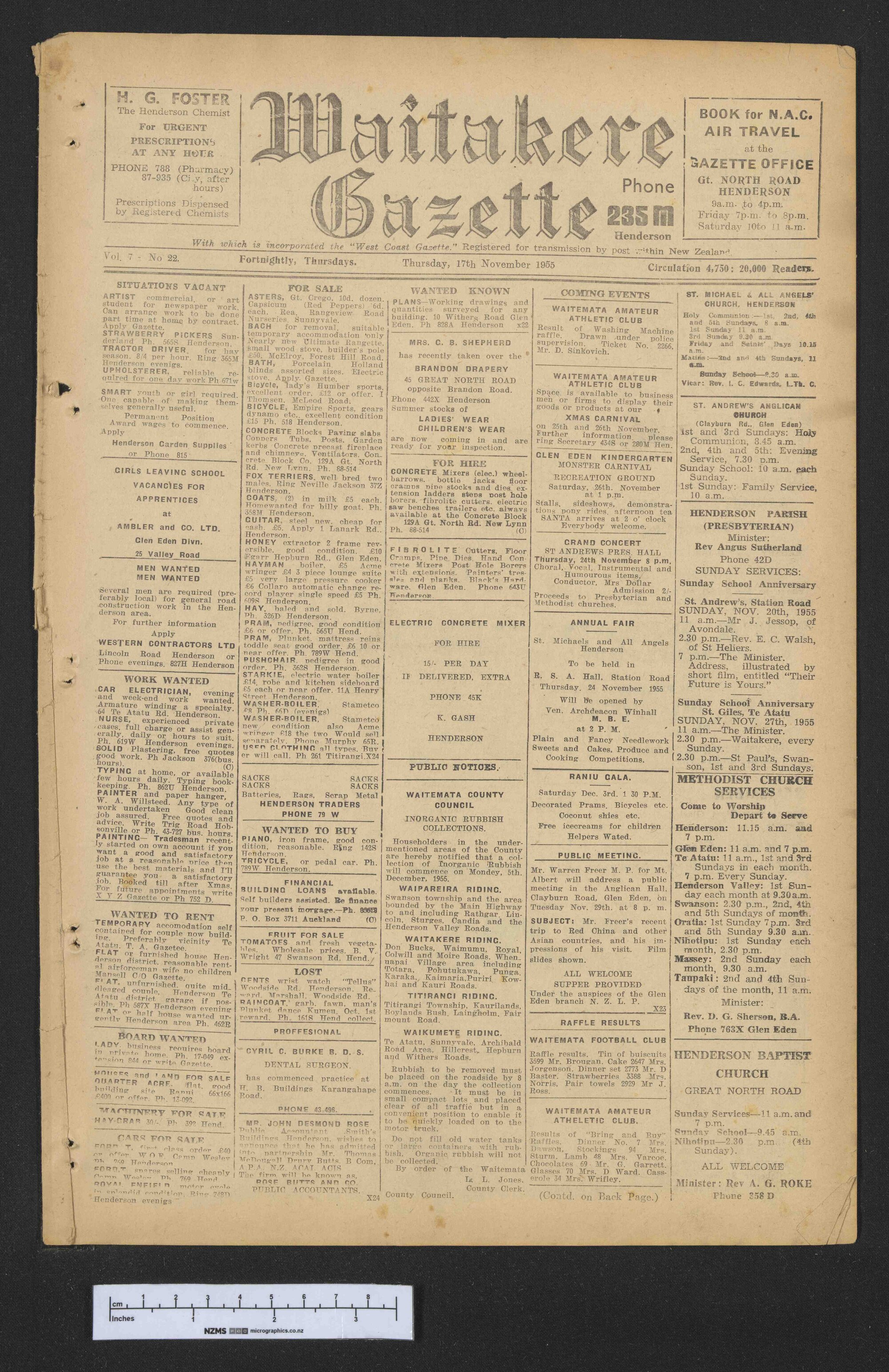 1955-11-17 Waitakere Gazette