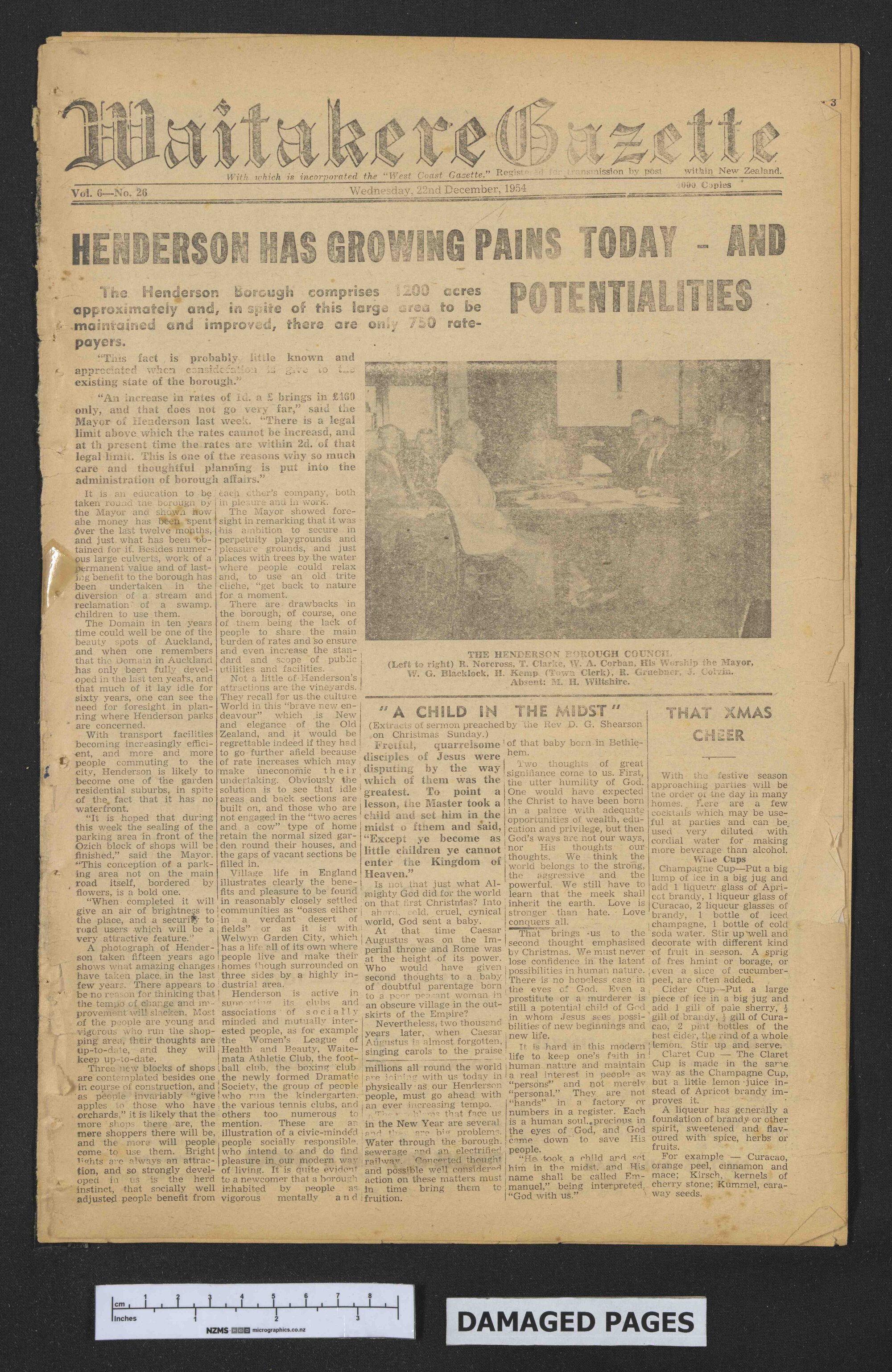 1954-12-22 Waitakere Gazette