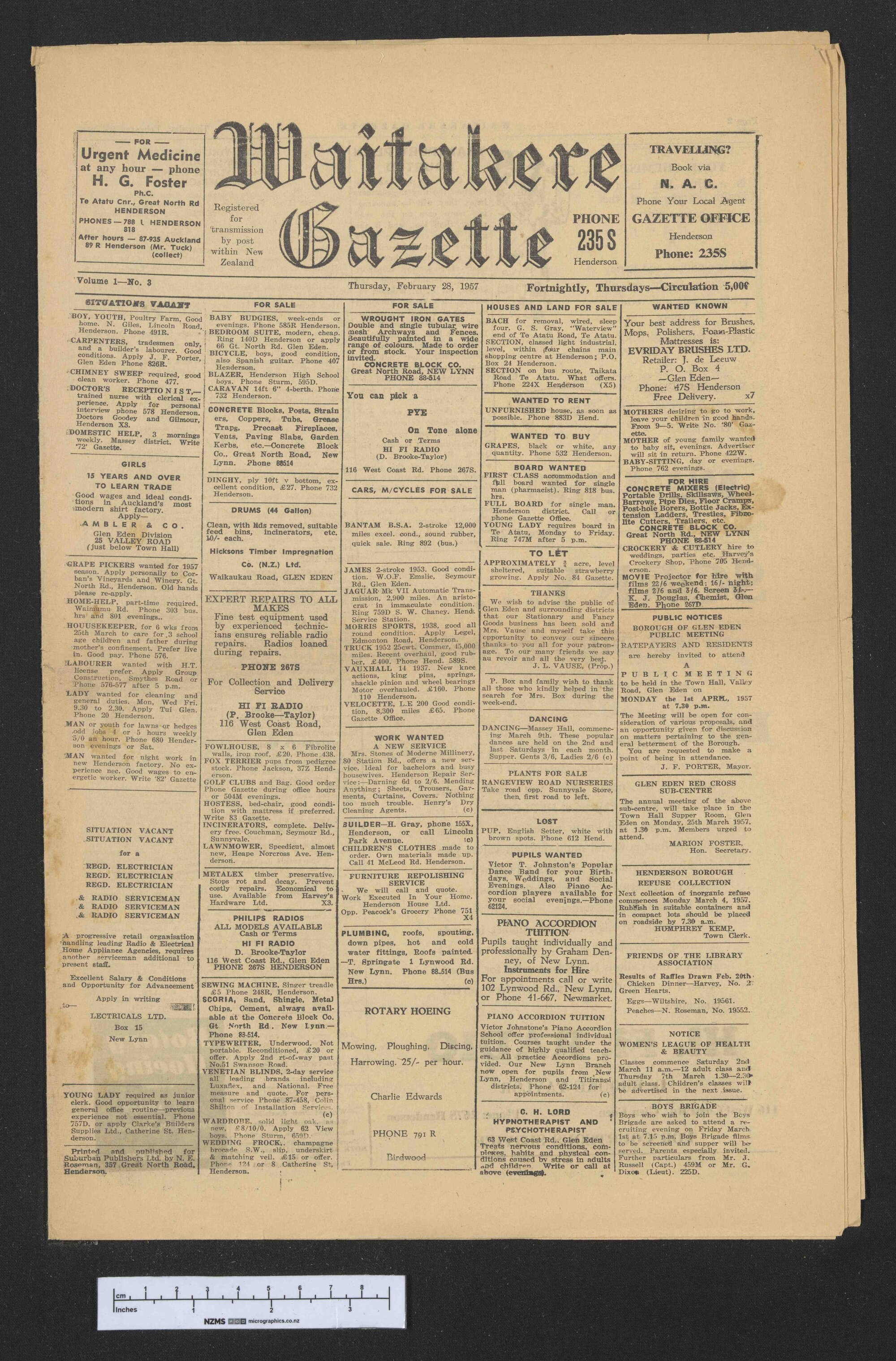 1957-02-28 Waitakere Gazette