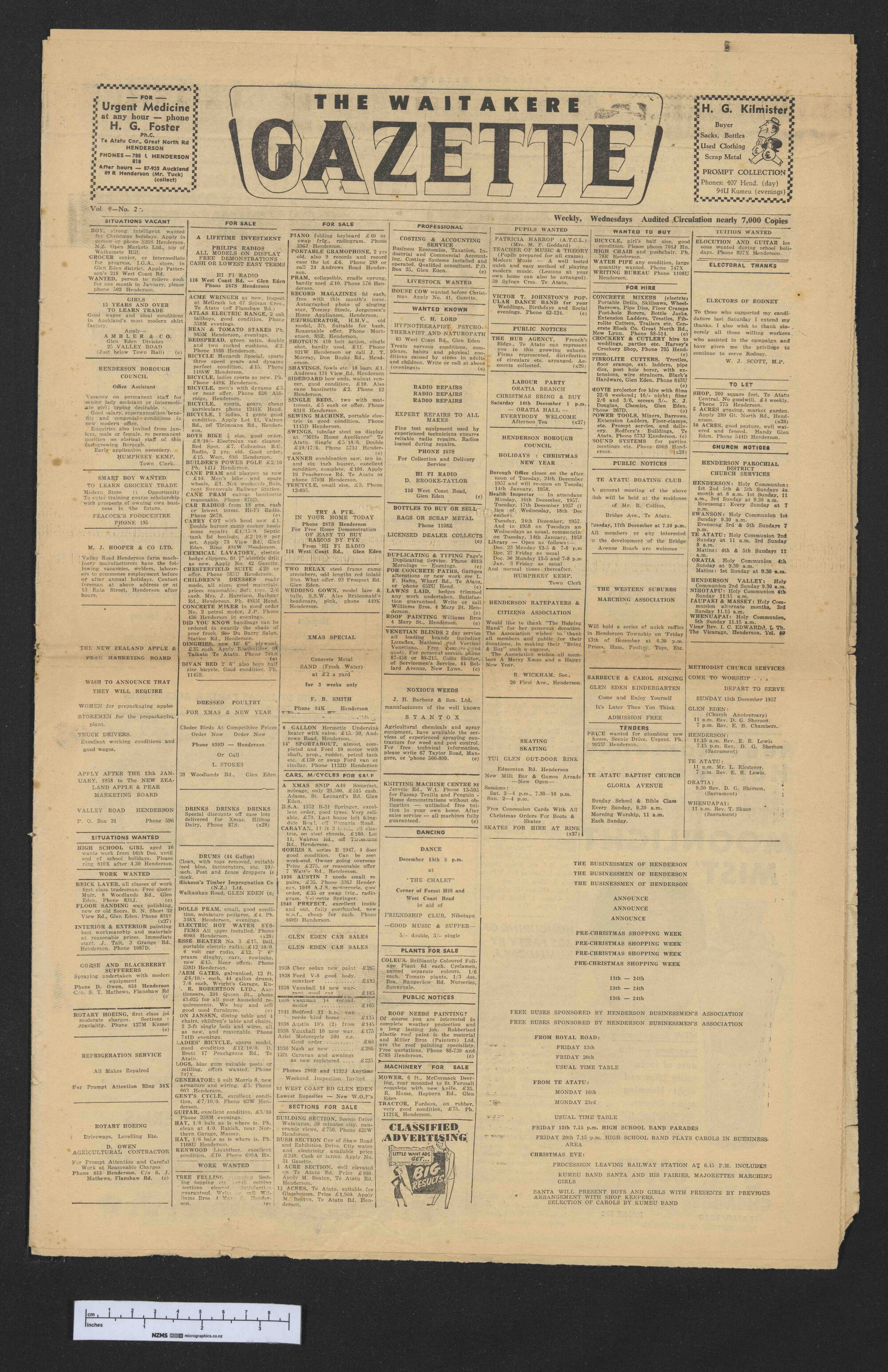 1957-12-11 Waitakere Gazette