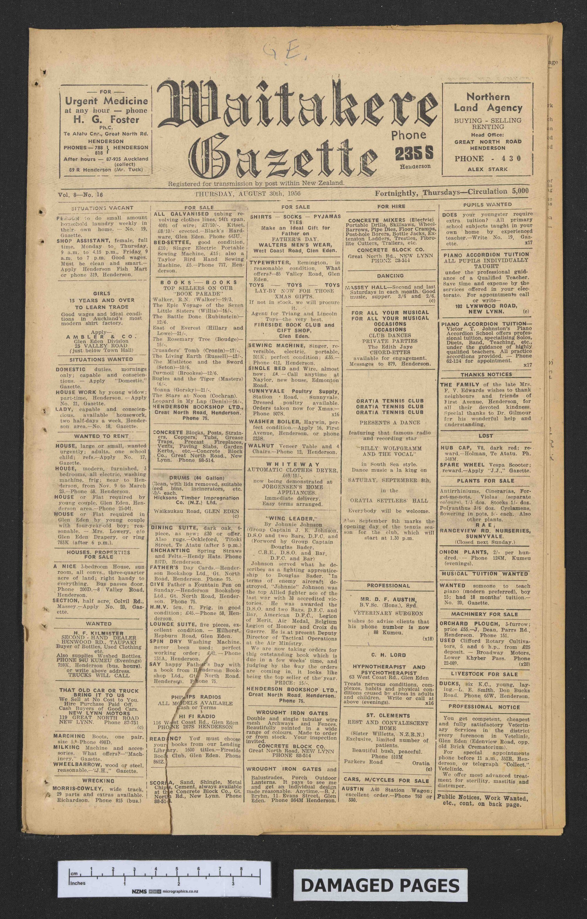1956-08-30 Waitakere Gazette