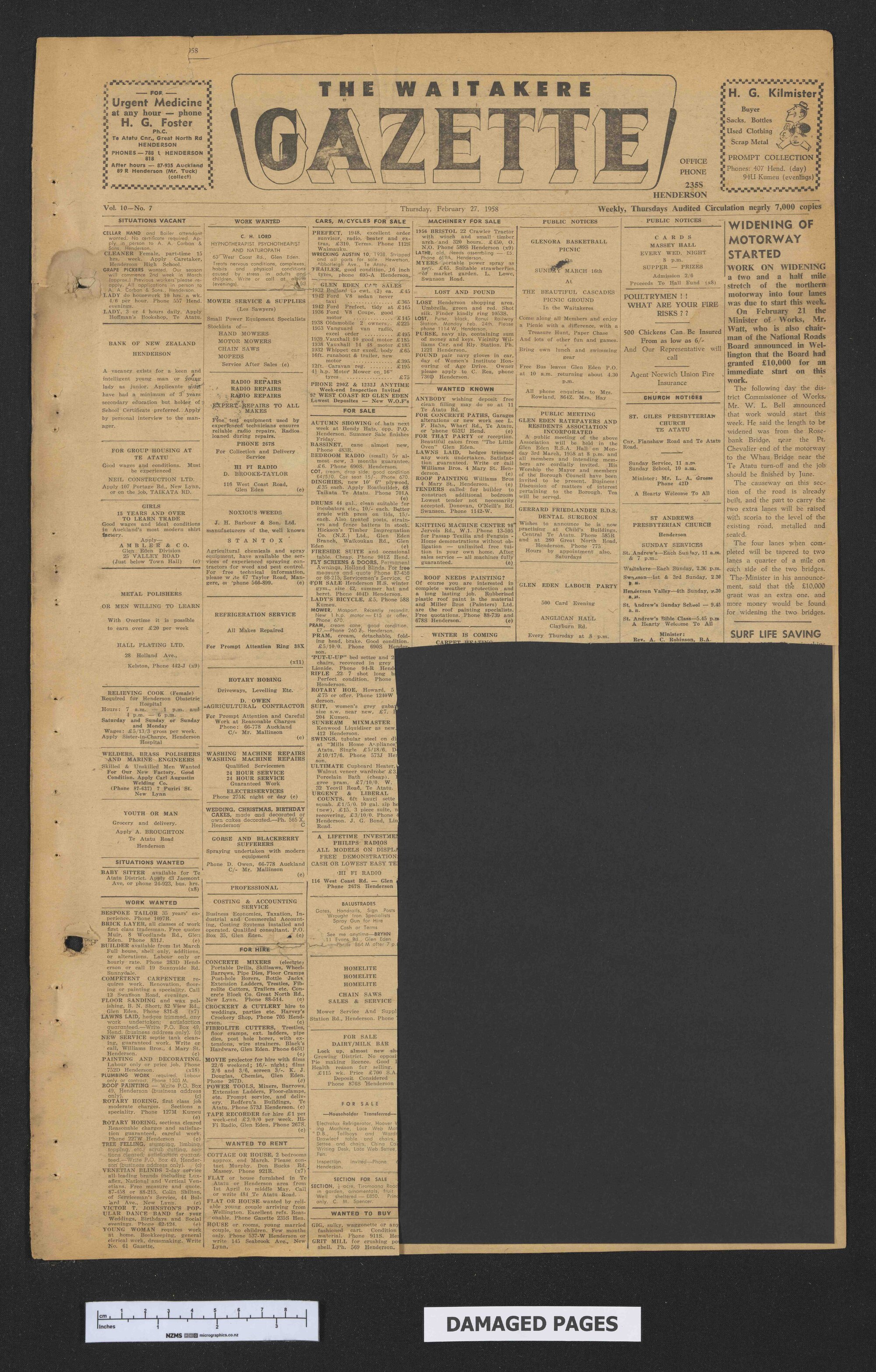 1958-02-27 Waitakere Gazette