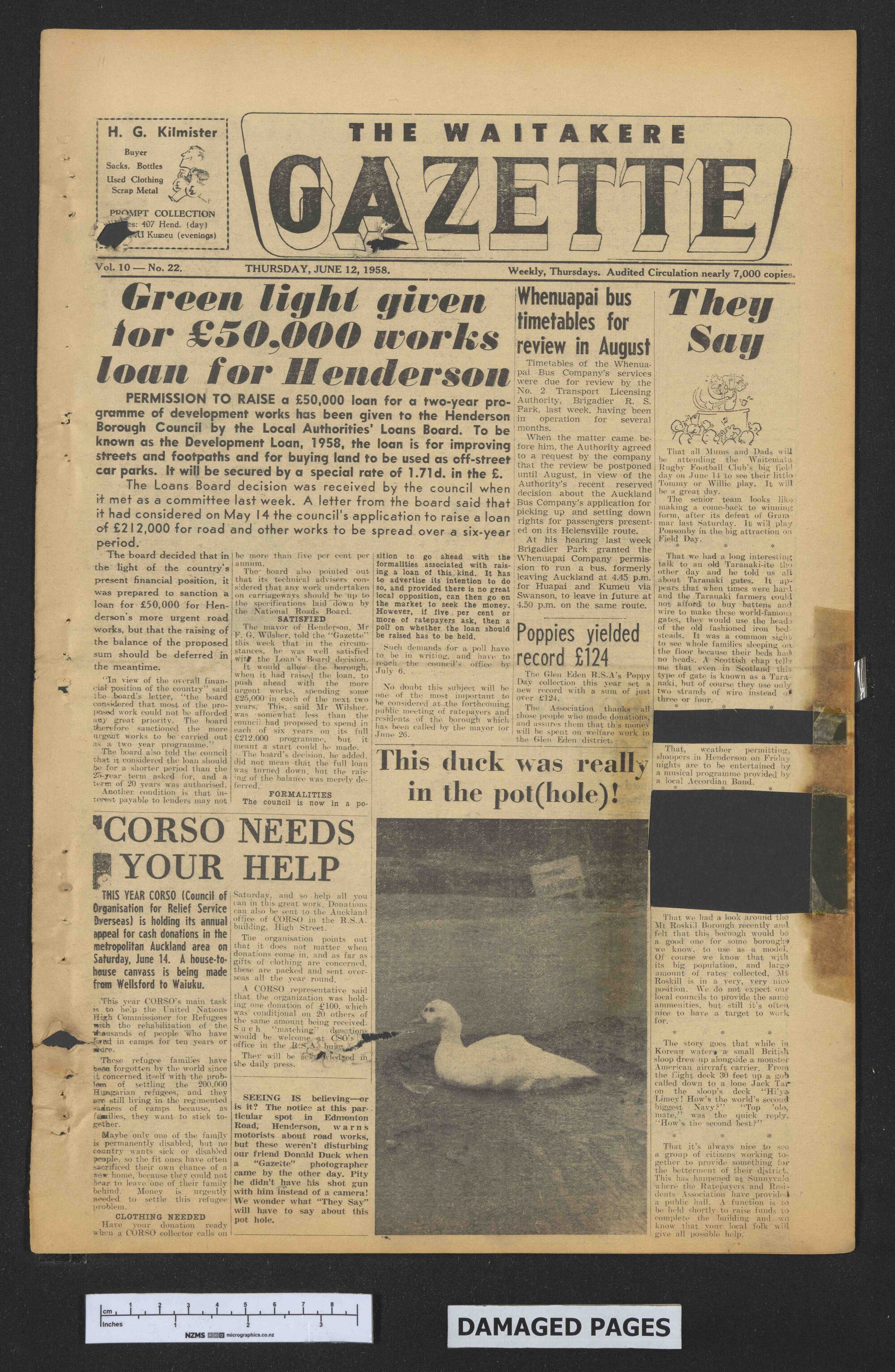 1958-06-12 Waitakere Gazette
