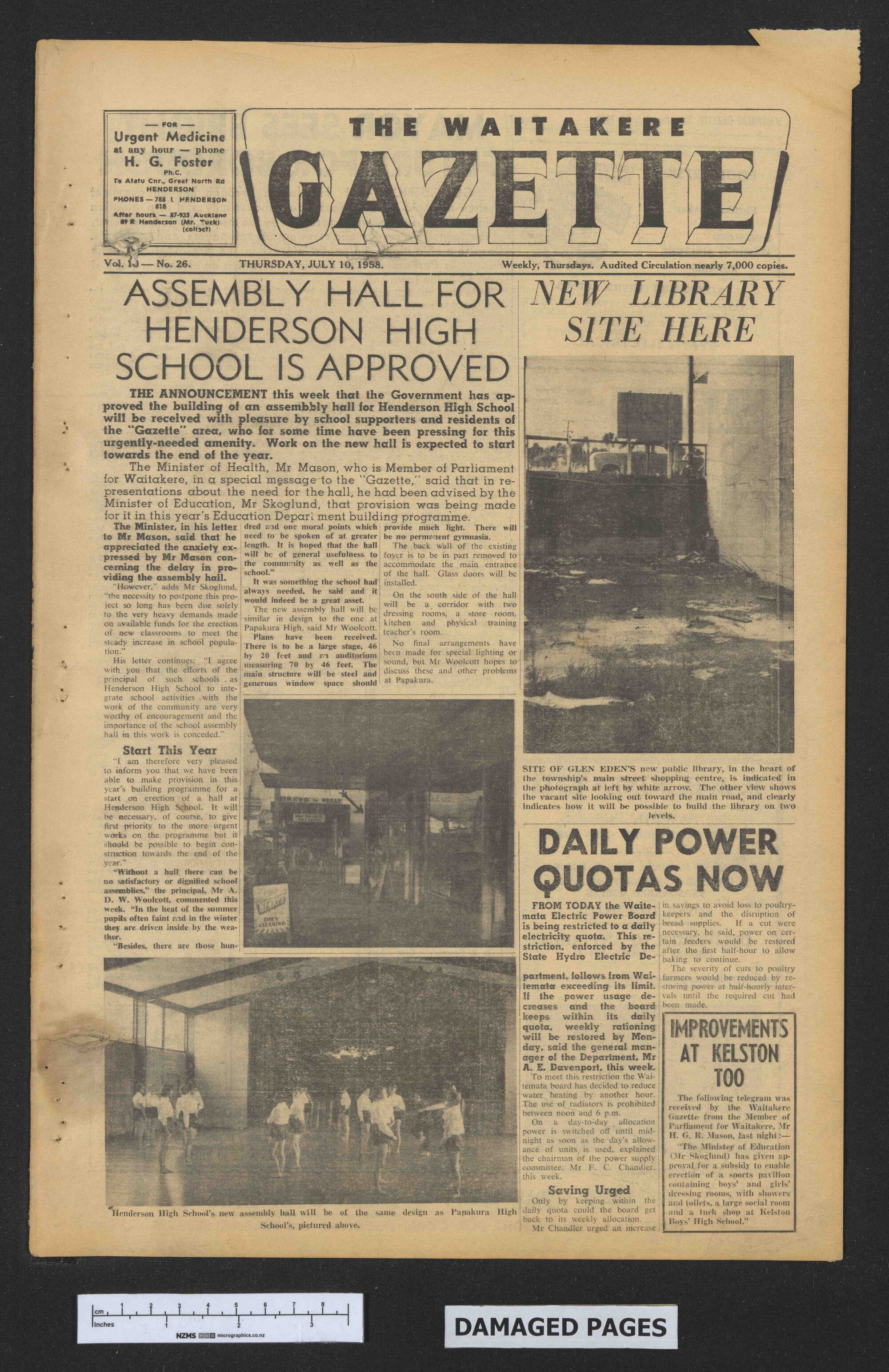 1958-07-10 Waitakere Gazette