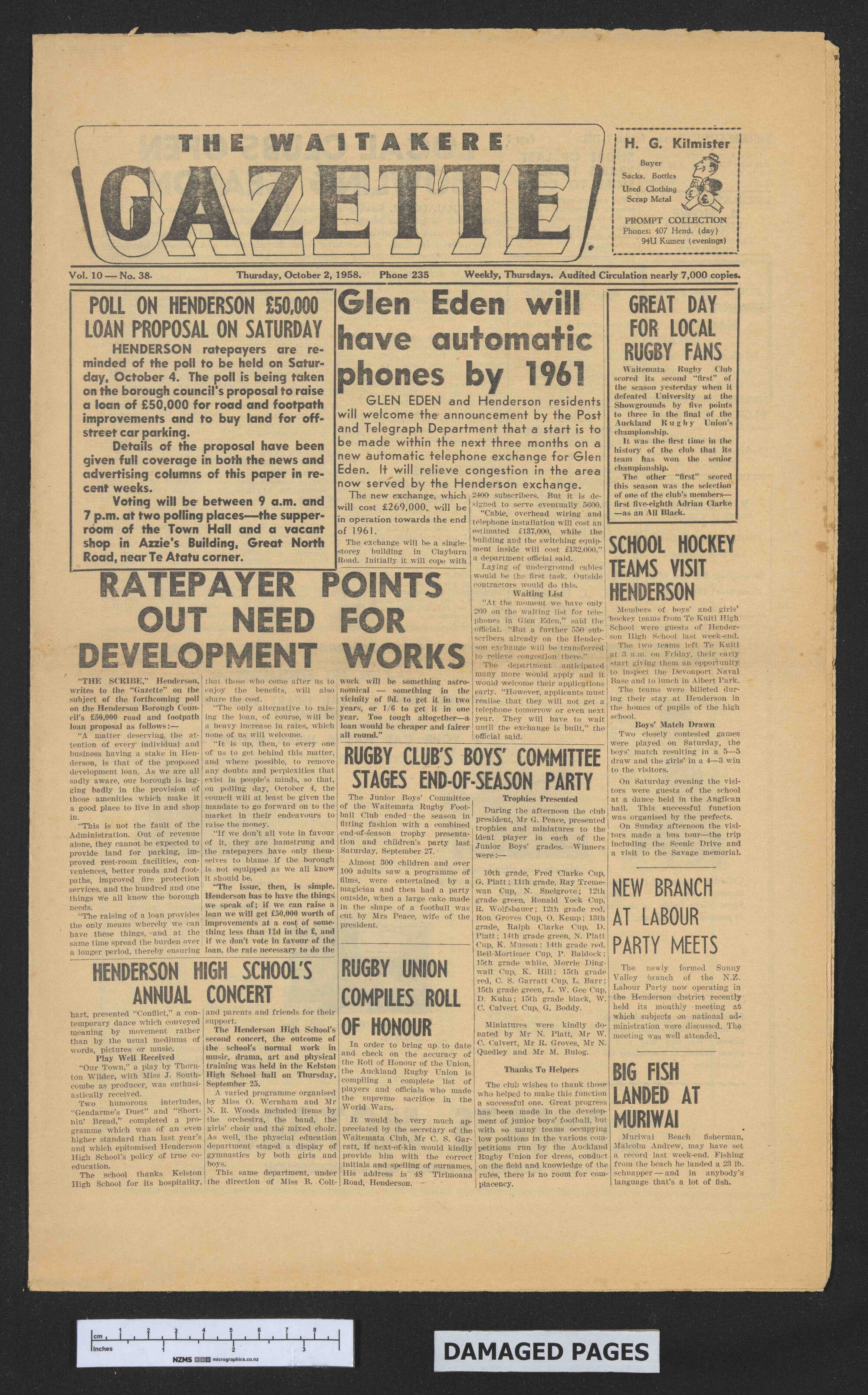 1958-10-02 Waitakere Gazette