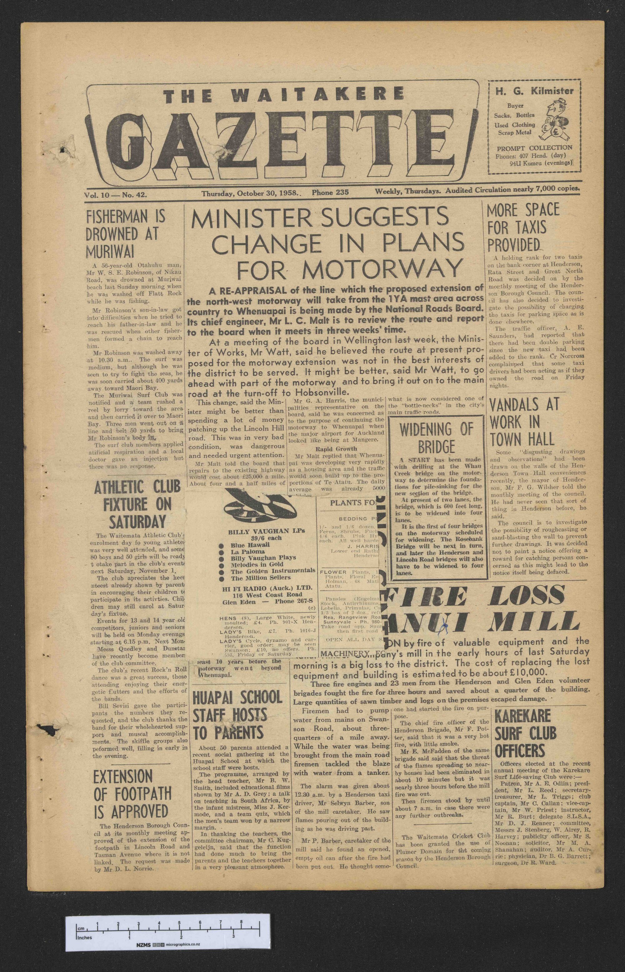 1958-10-30 Waitakere Gazette