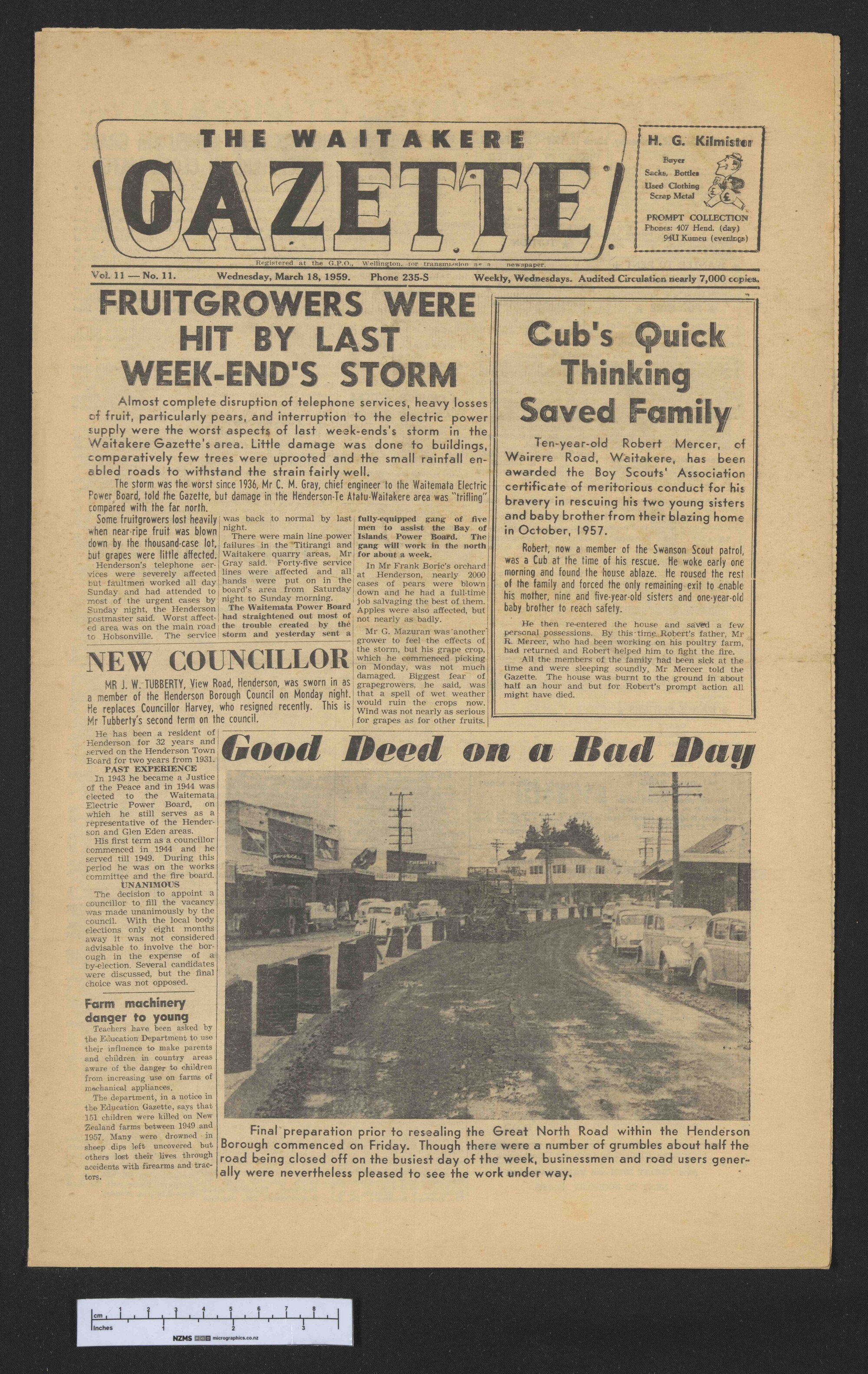 1959-03-18 Waitakere Gazette