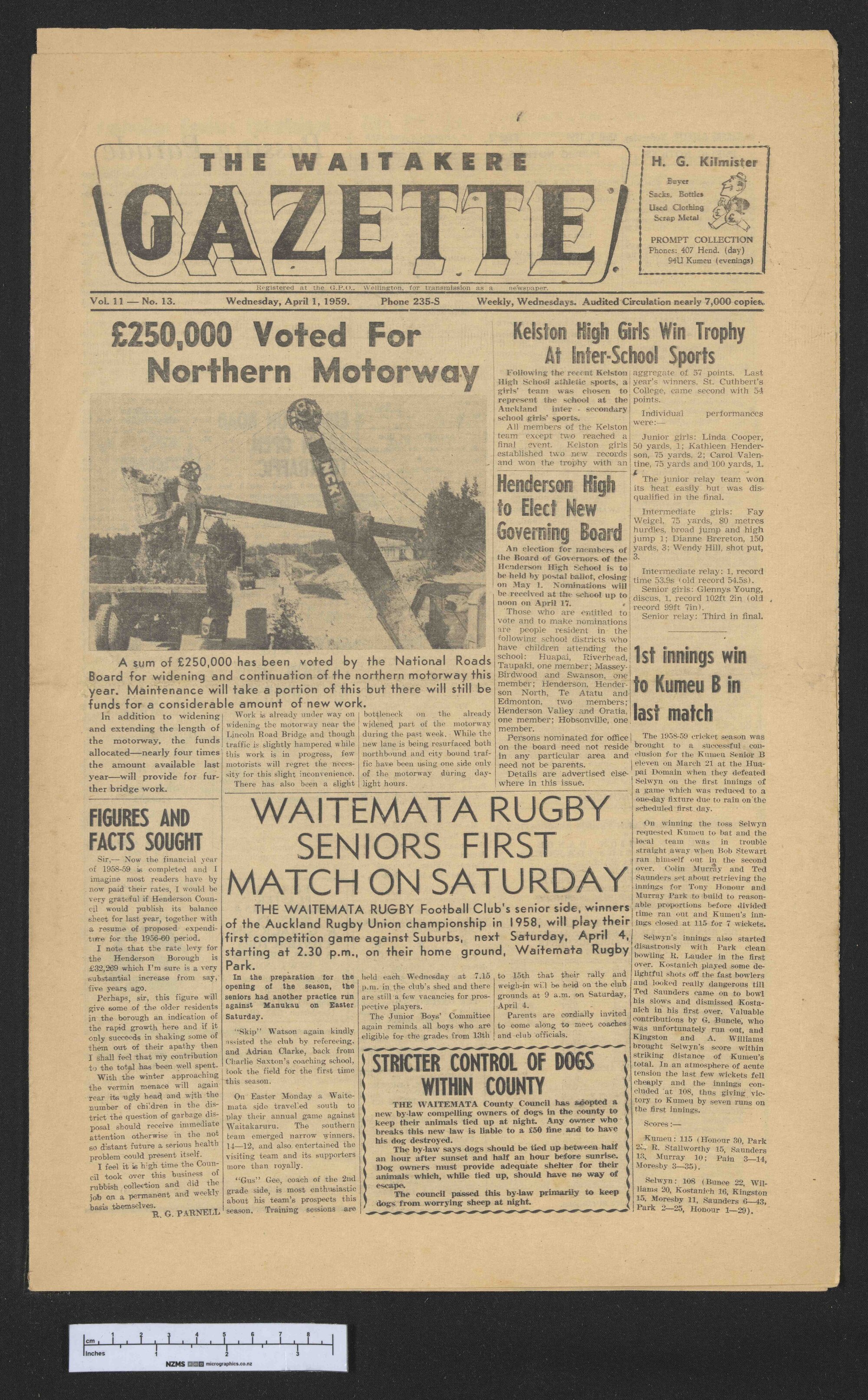 1959-04-01 Waitakere Gazette