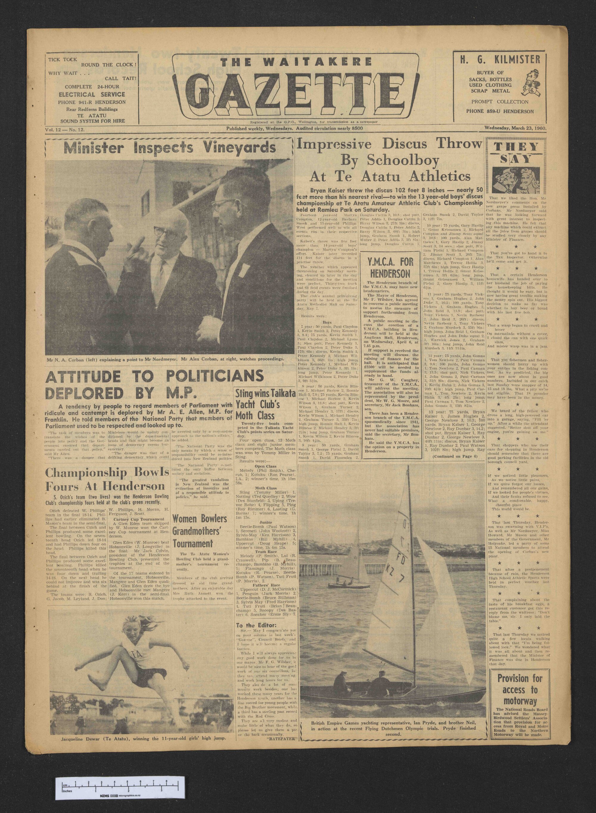 1960-03-23 Waitakere Gazette