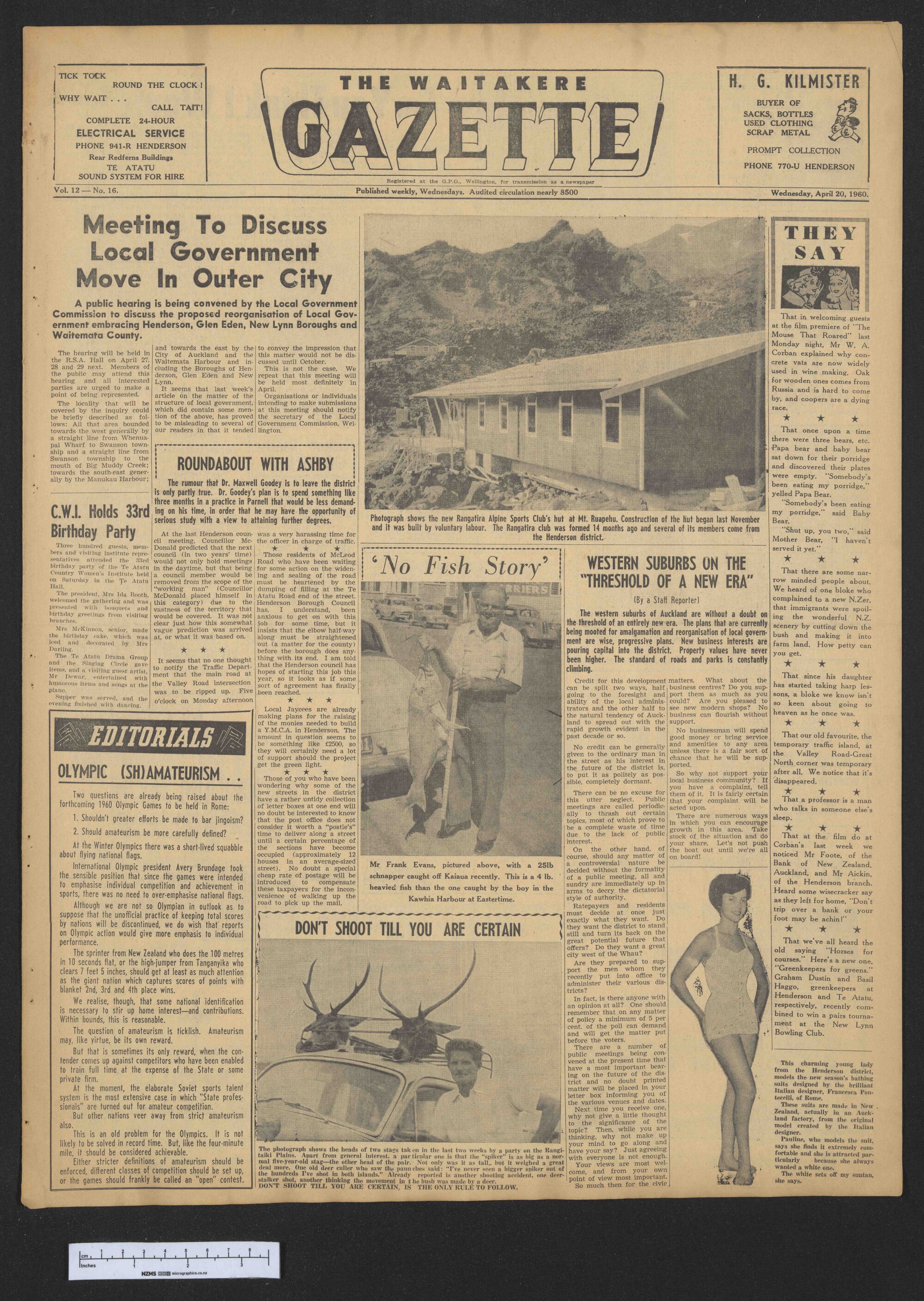 1960-04-20 Waitakere Gazette