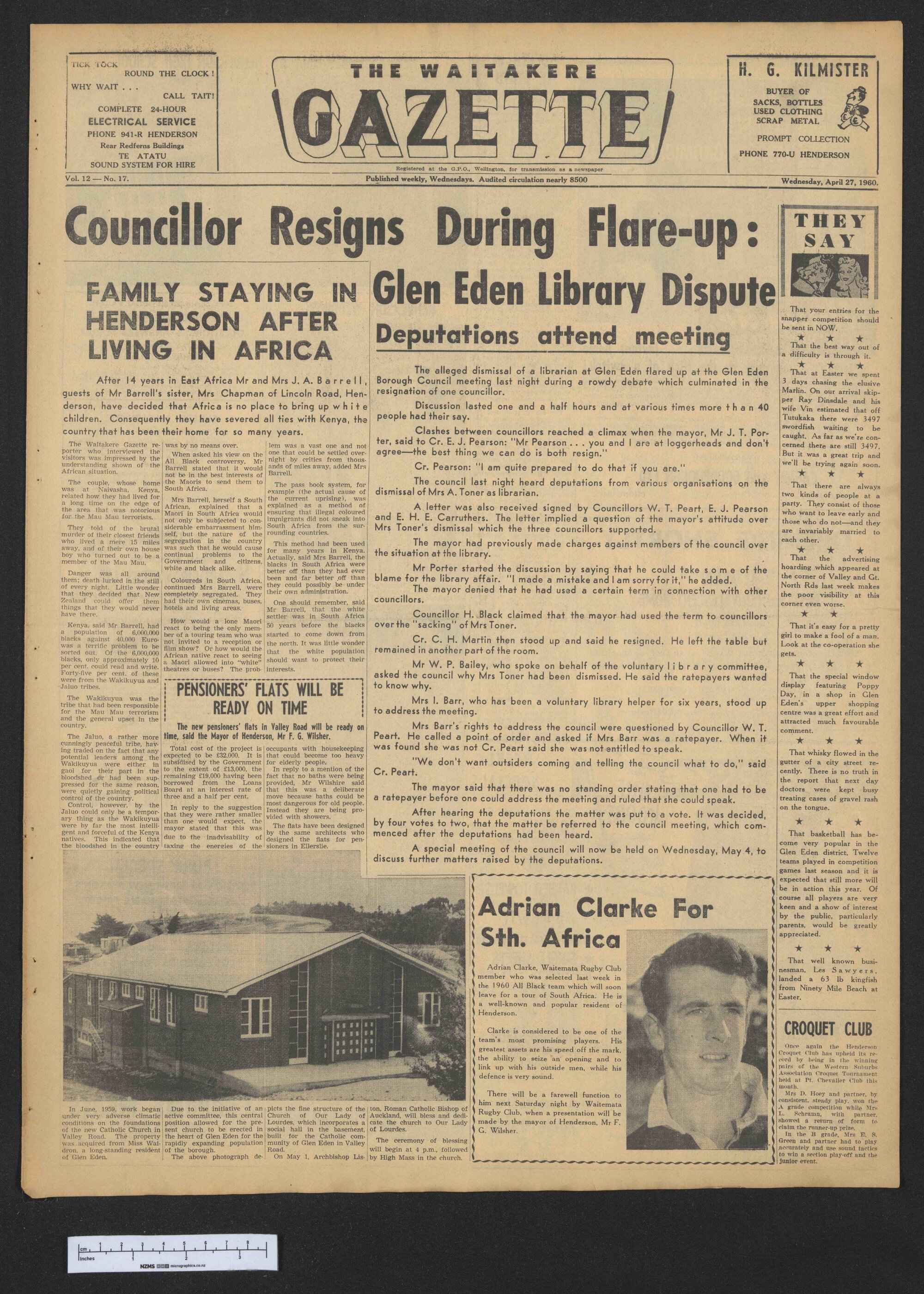 1960-04-27 Waitakere Gazette