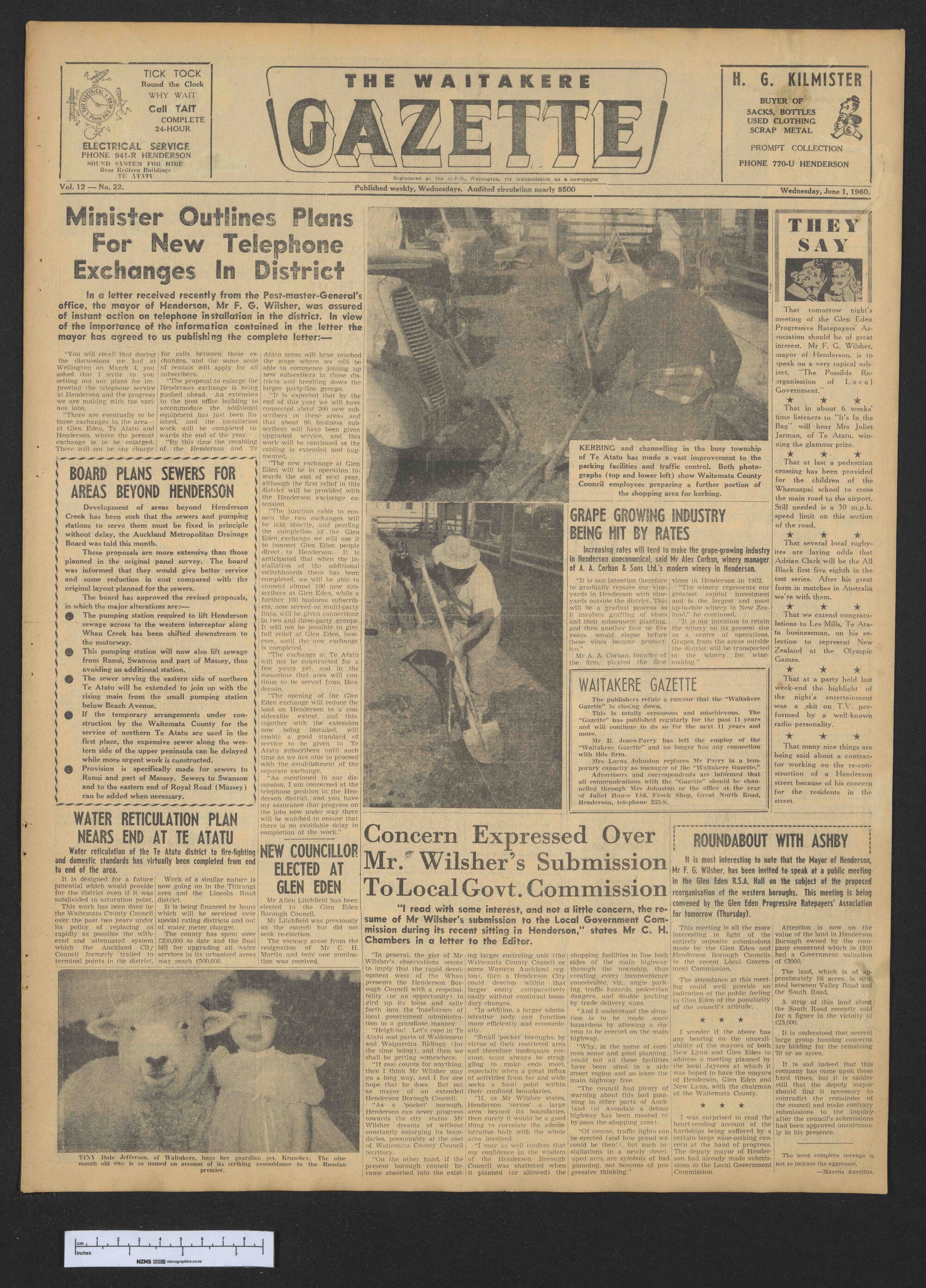 1960-06-01 Waitakere Gazette