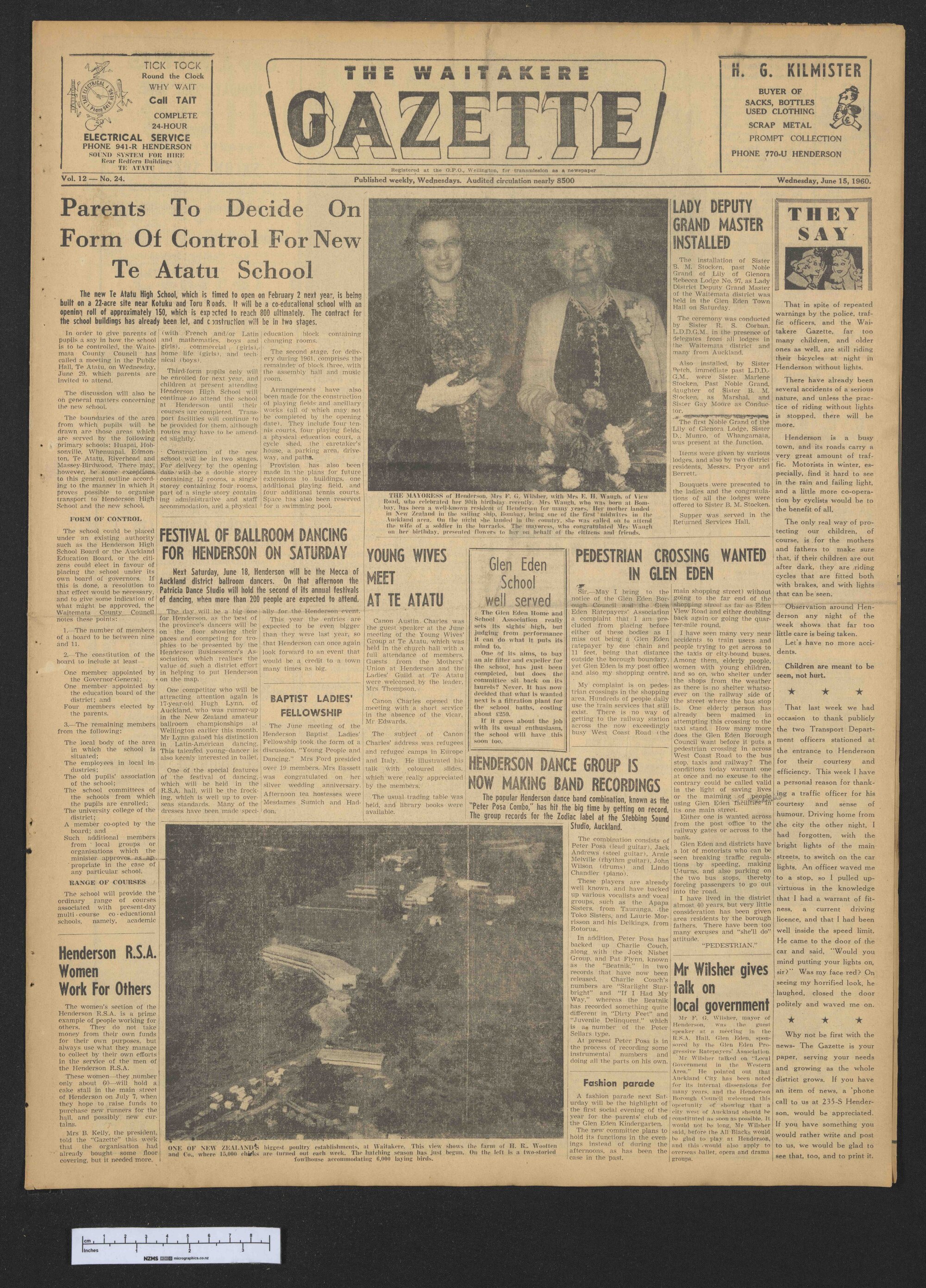 1960-06-15 Waitakere Gazette