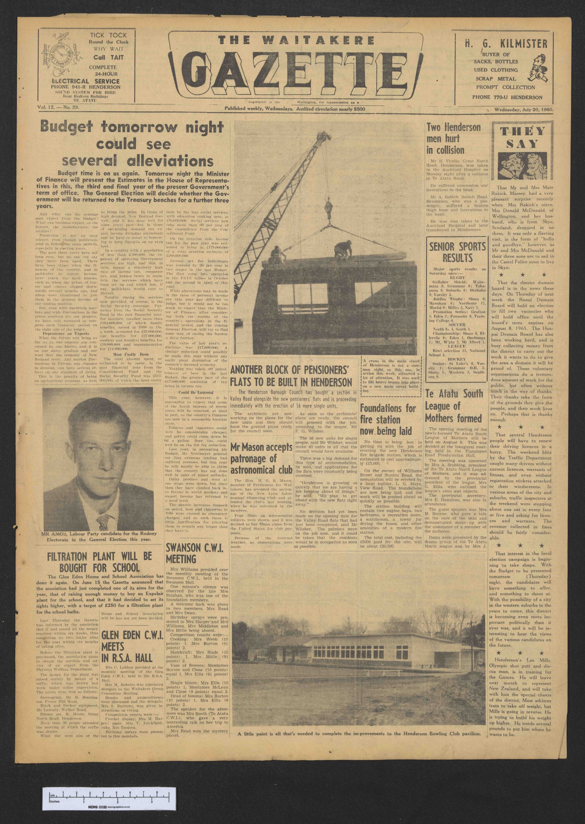 1960-07-20 Waitakere Gazette