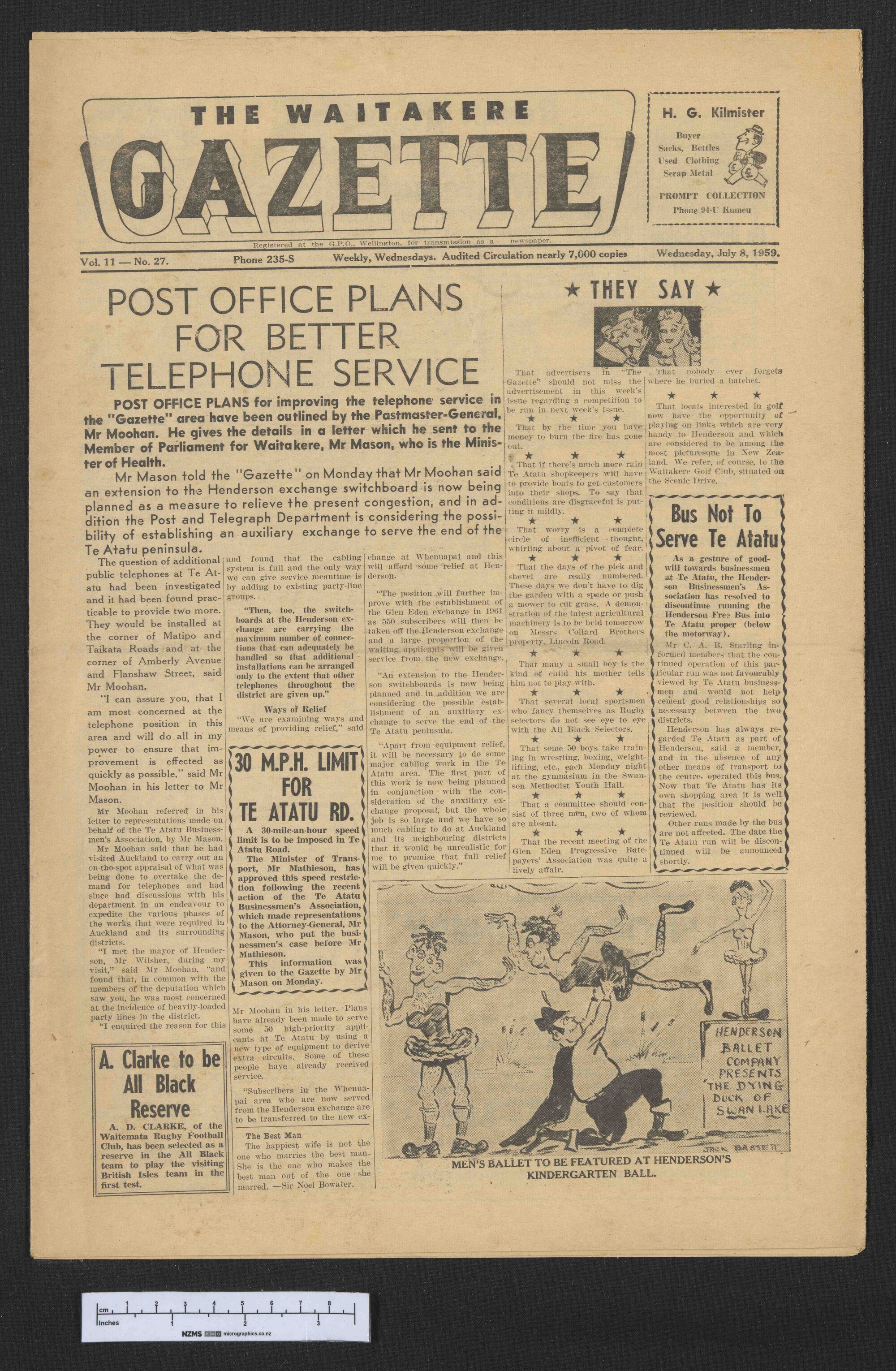1959-07-08 Waitakere Gazette