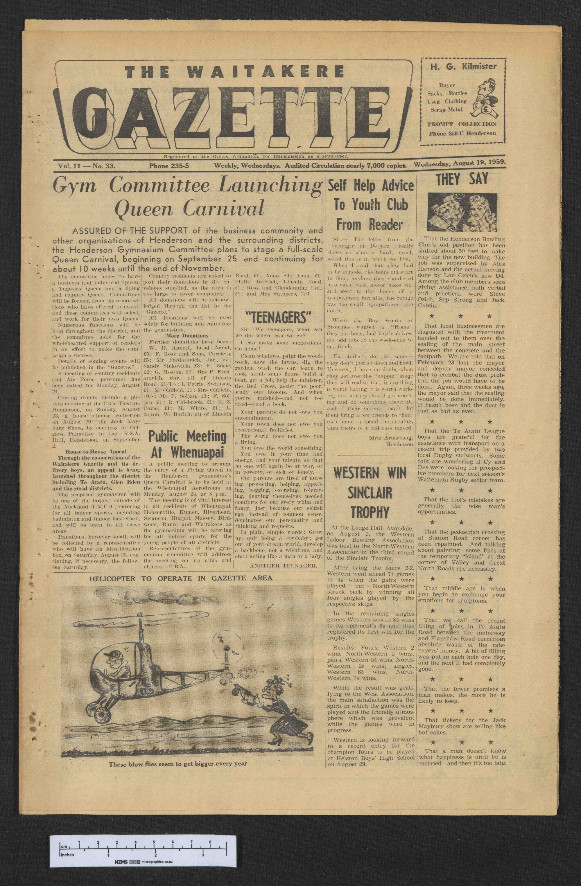 1959-08-19 Waitakere Gazette