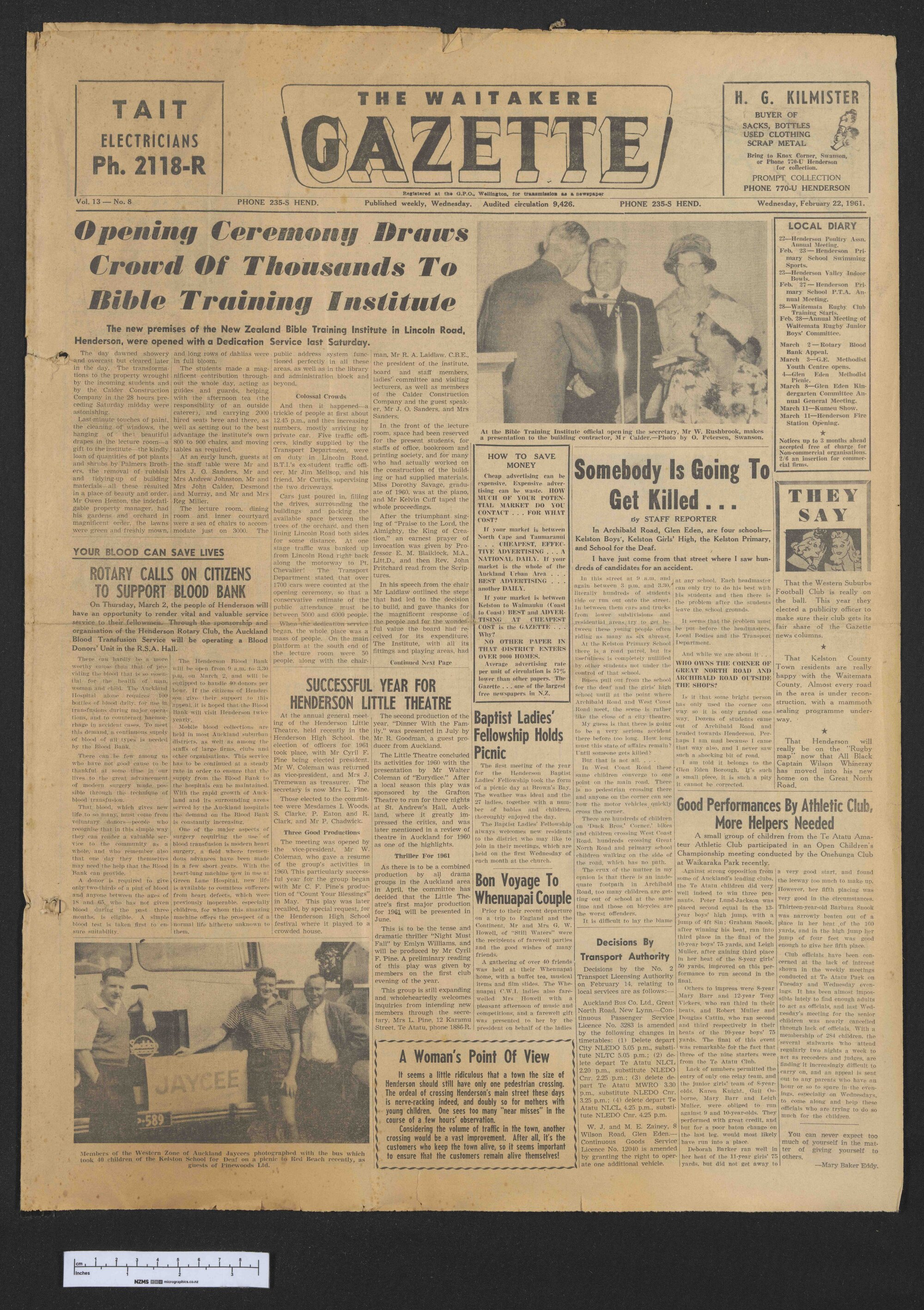 1961-02-22 Waitakere Gazette