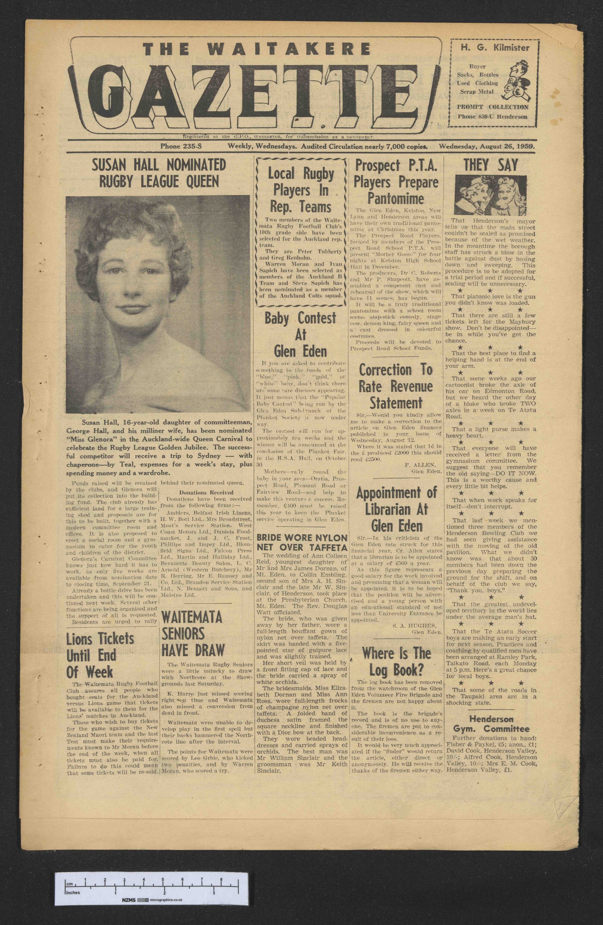 1959-08-26 Waitakere Gazette