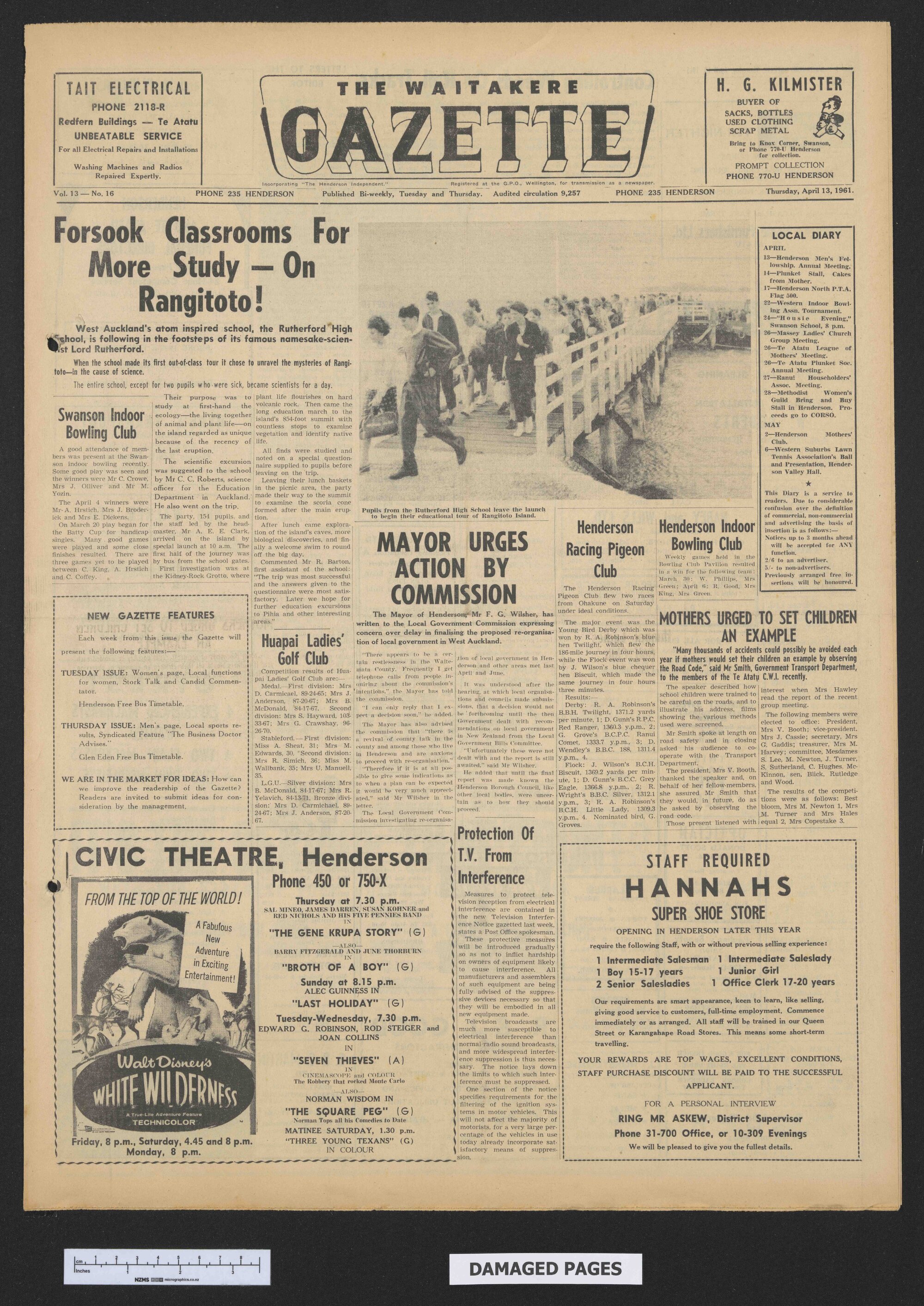 1961-04-13 Waitakere Gazette