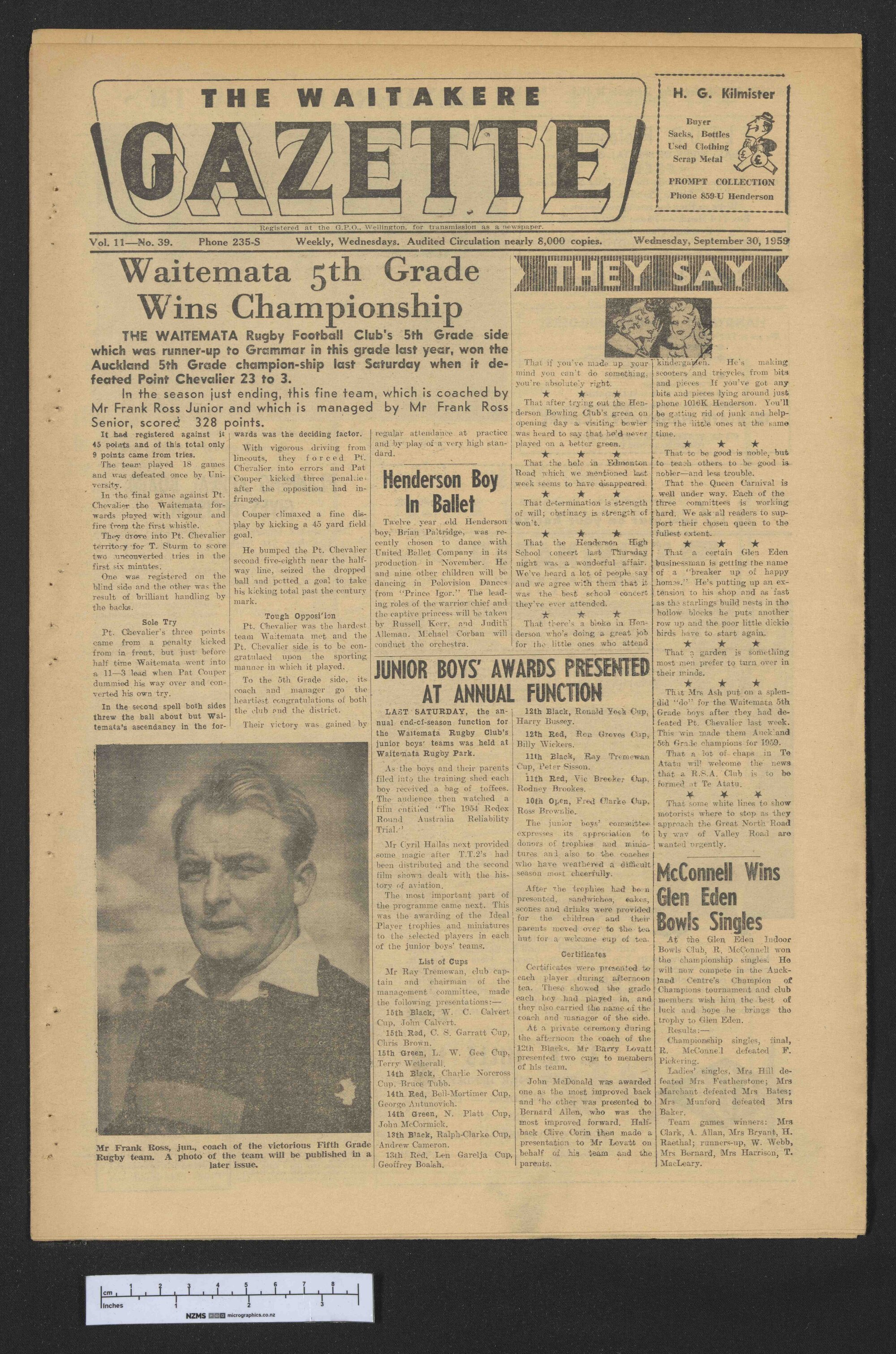 1959-09-30 Waitakere Gazette