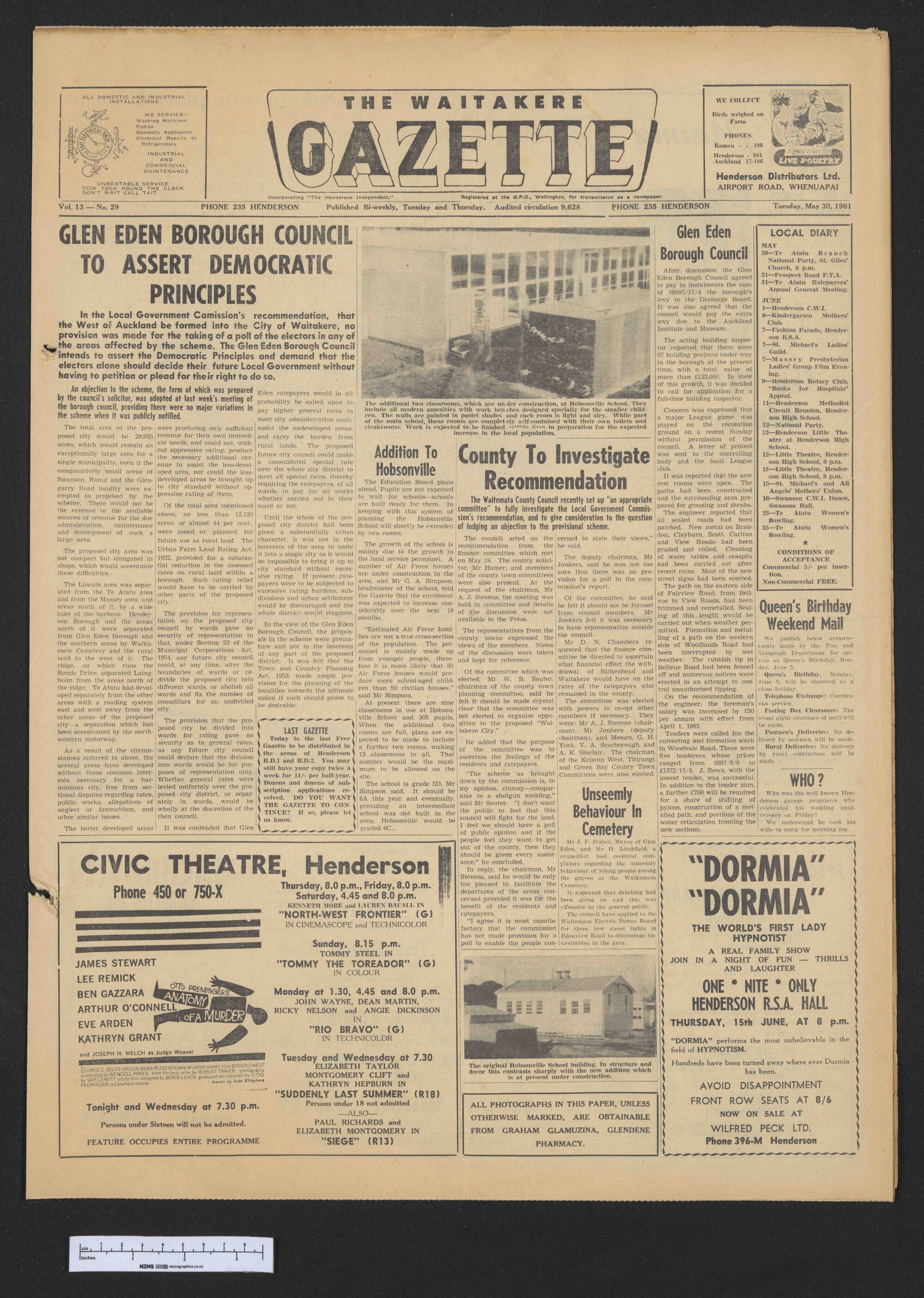 1961-05-30 Waitakere Gazette