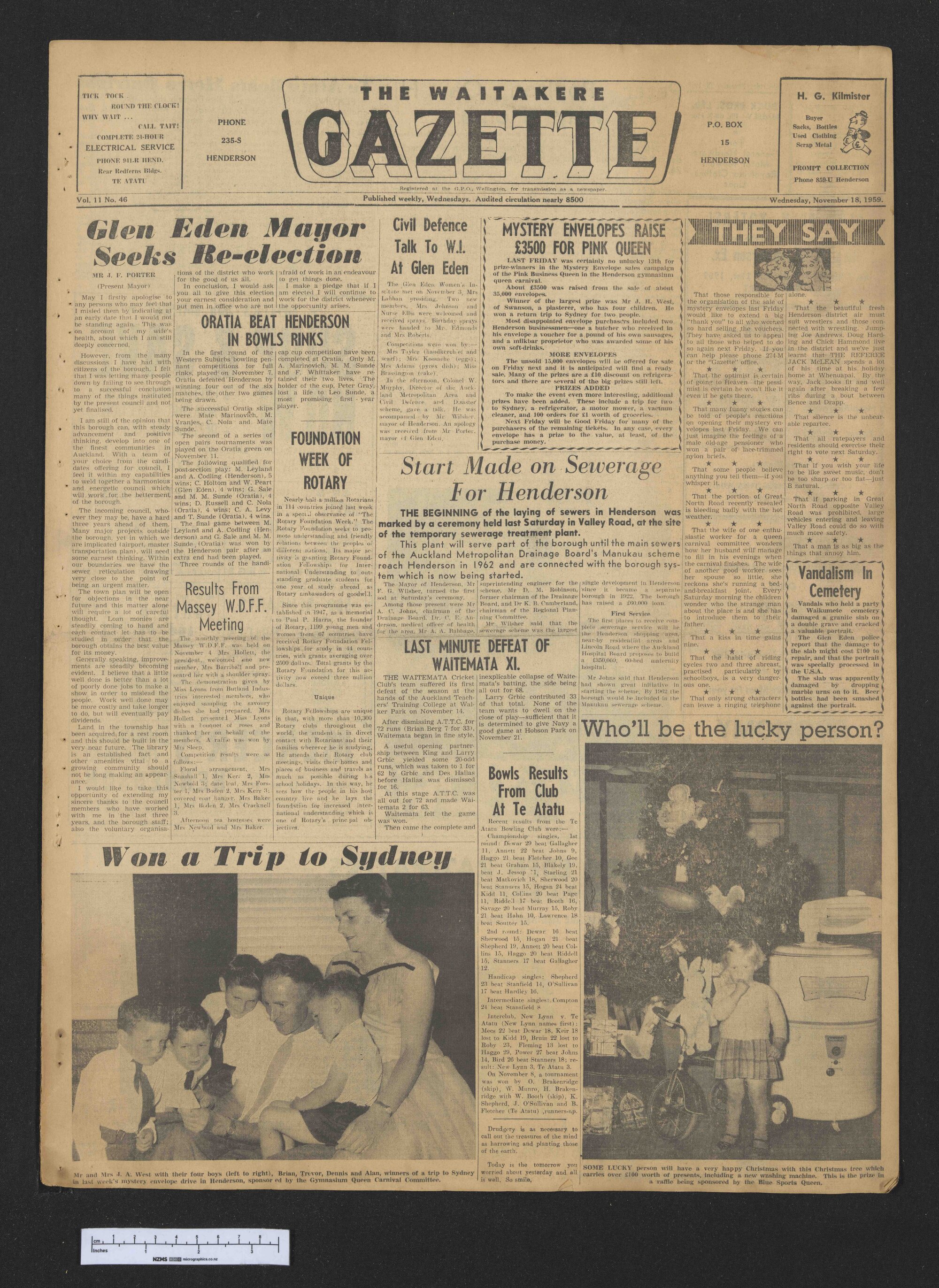 1959-11-18 Waitakere Gazette