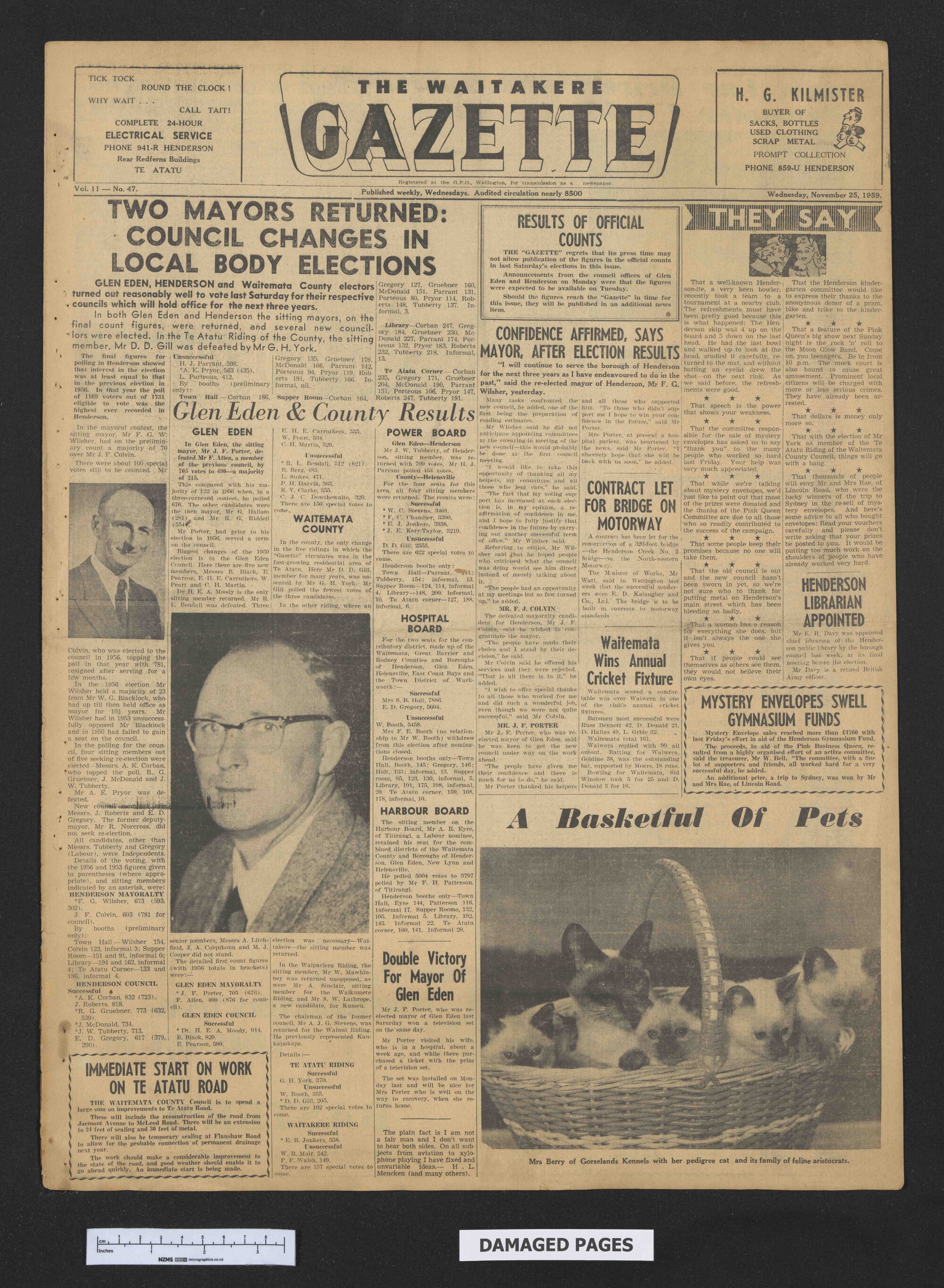 1959-11-25 Waitakere Gazette