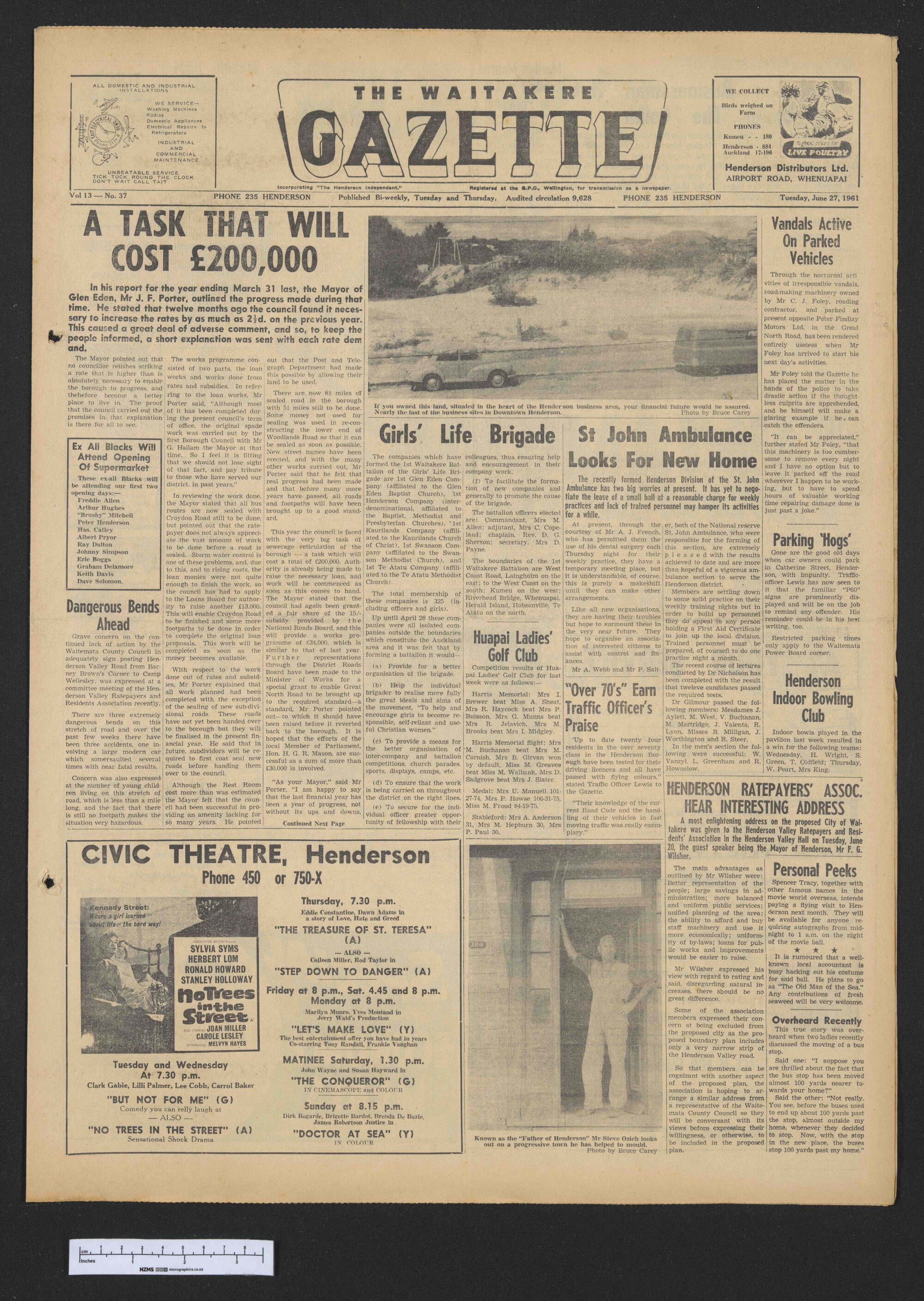 1961-06-27 Waitakere Gazette