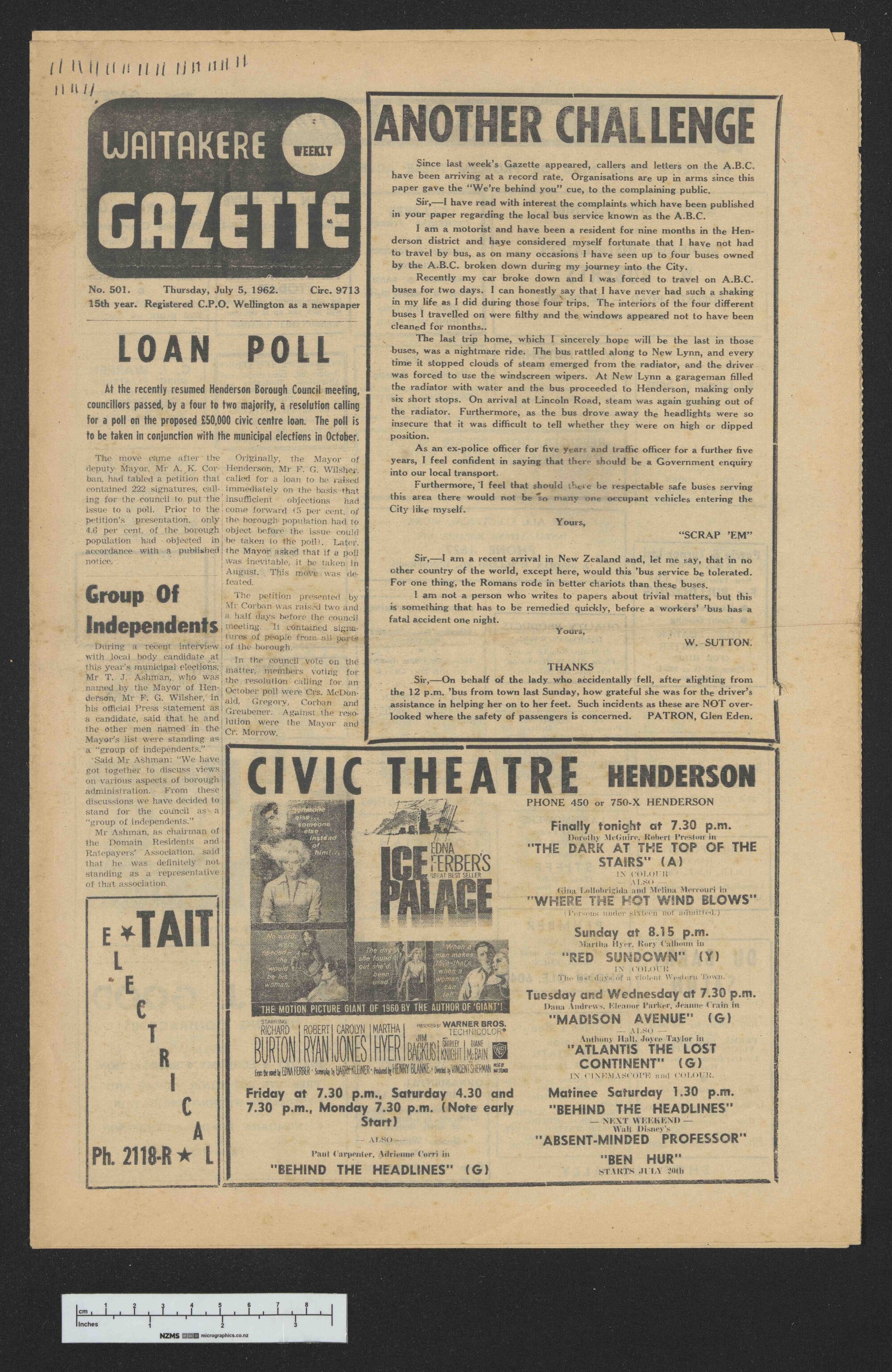 1962-07-05 Waitakere Gazette