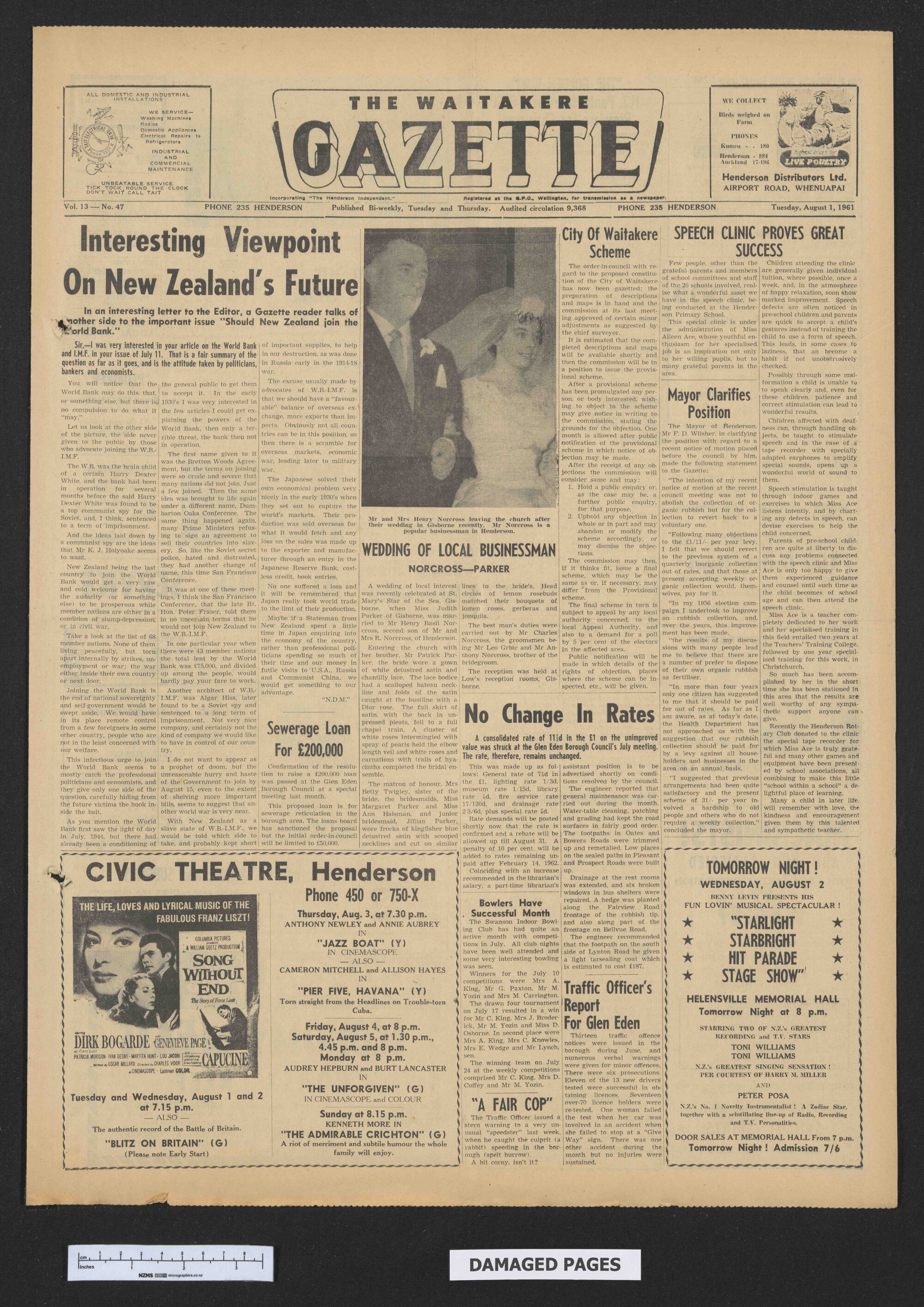 1961-08-01 Waitakere Gazette