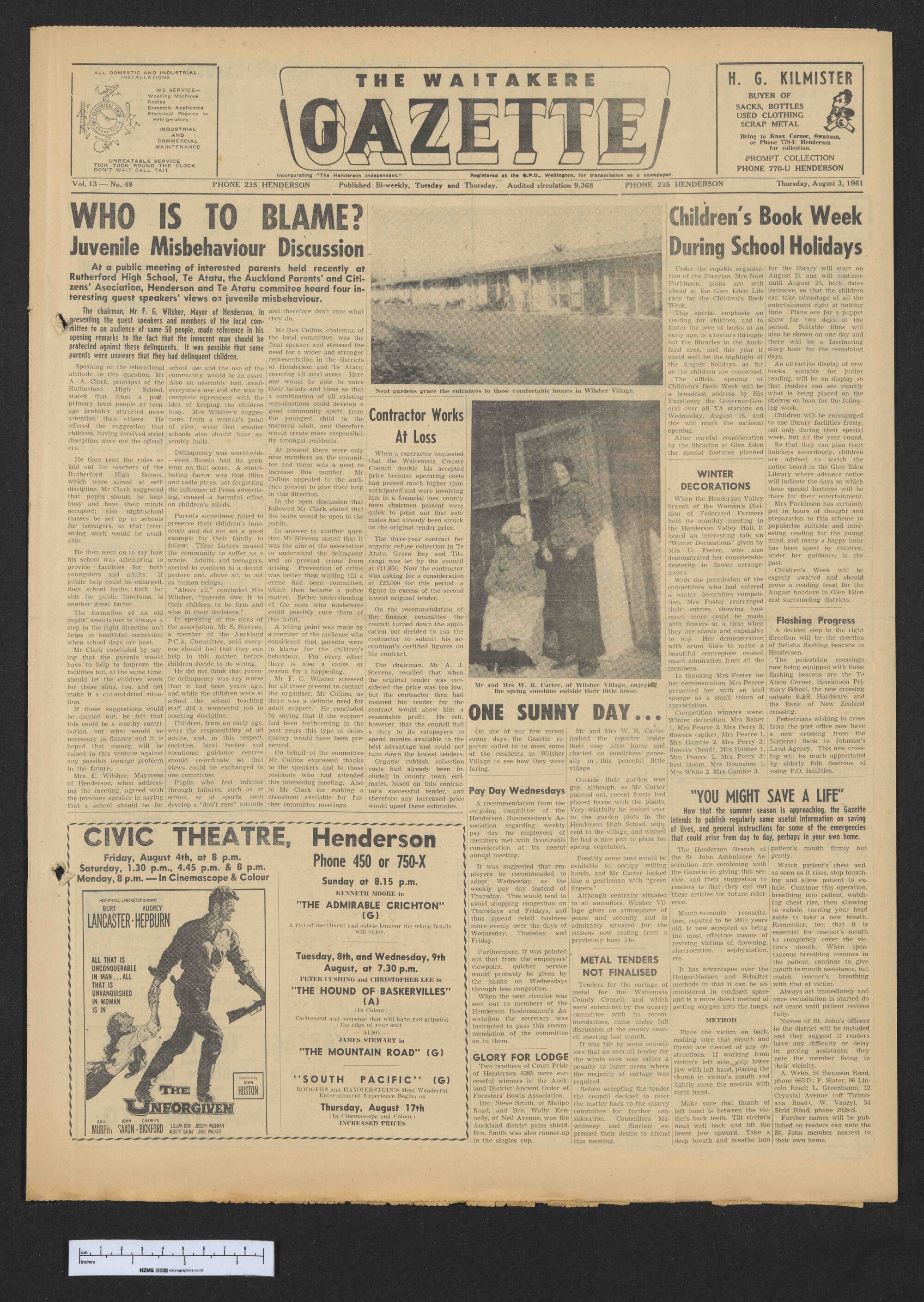 1961-08-03 Waitakere Gazette