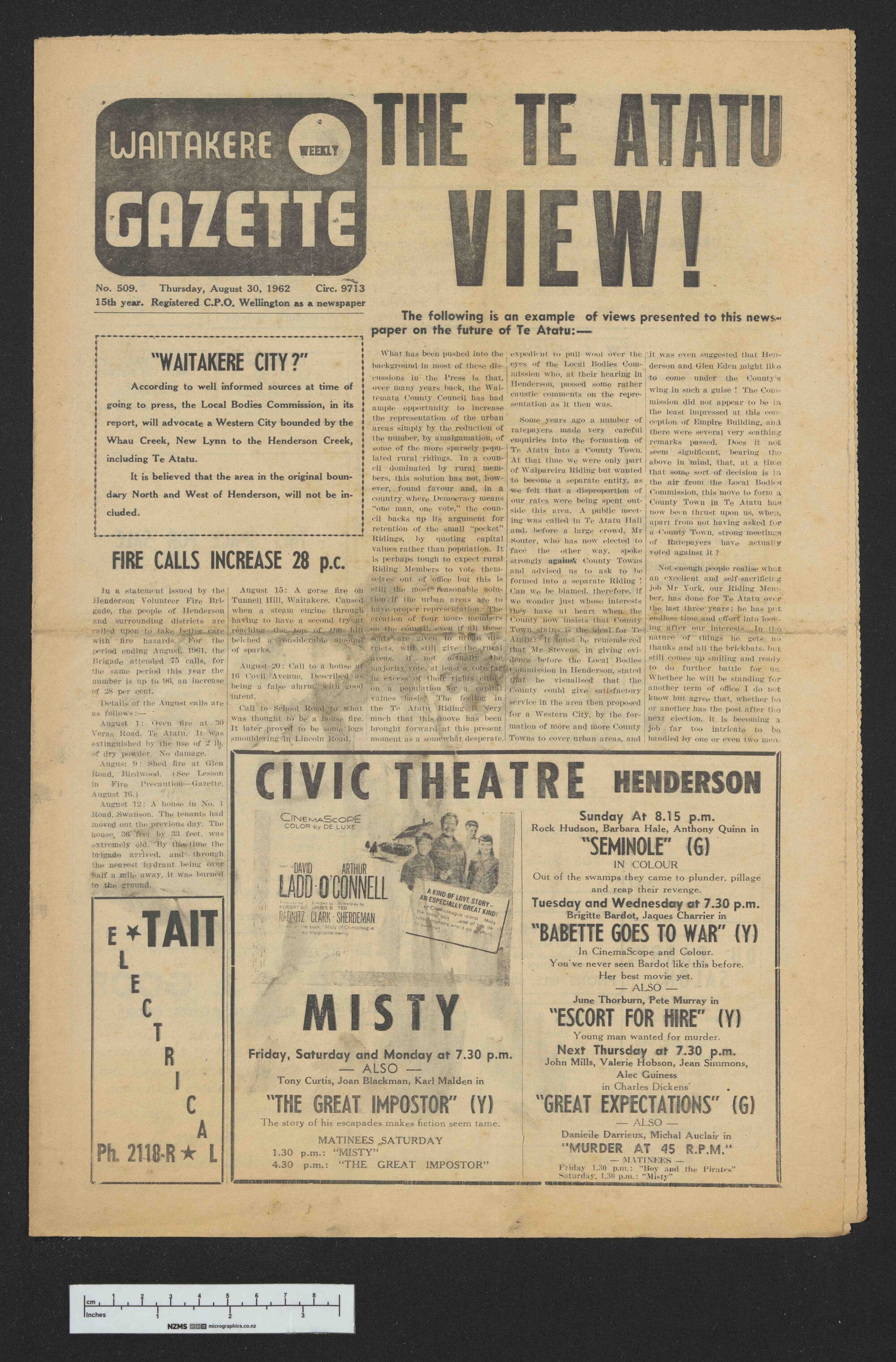 1962-08-30 Waitakere Gazette