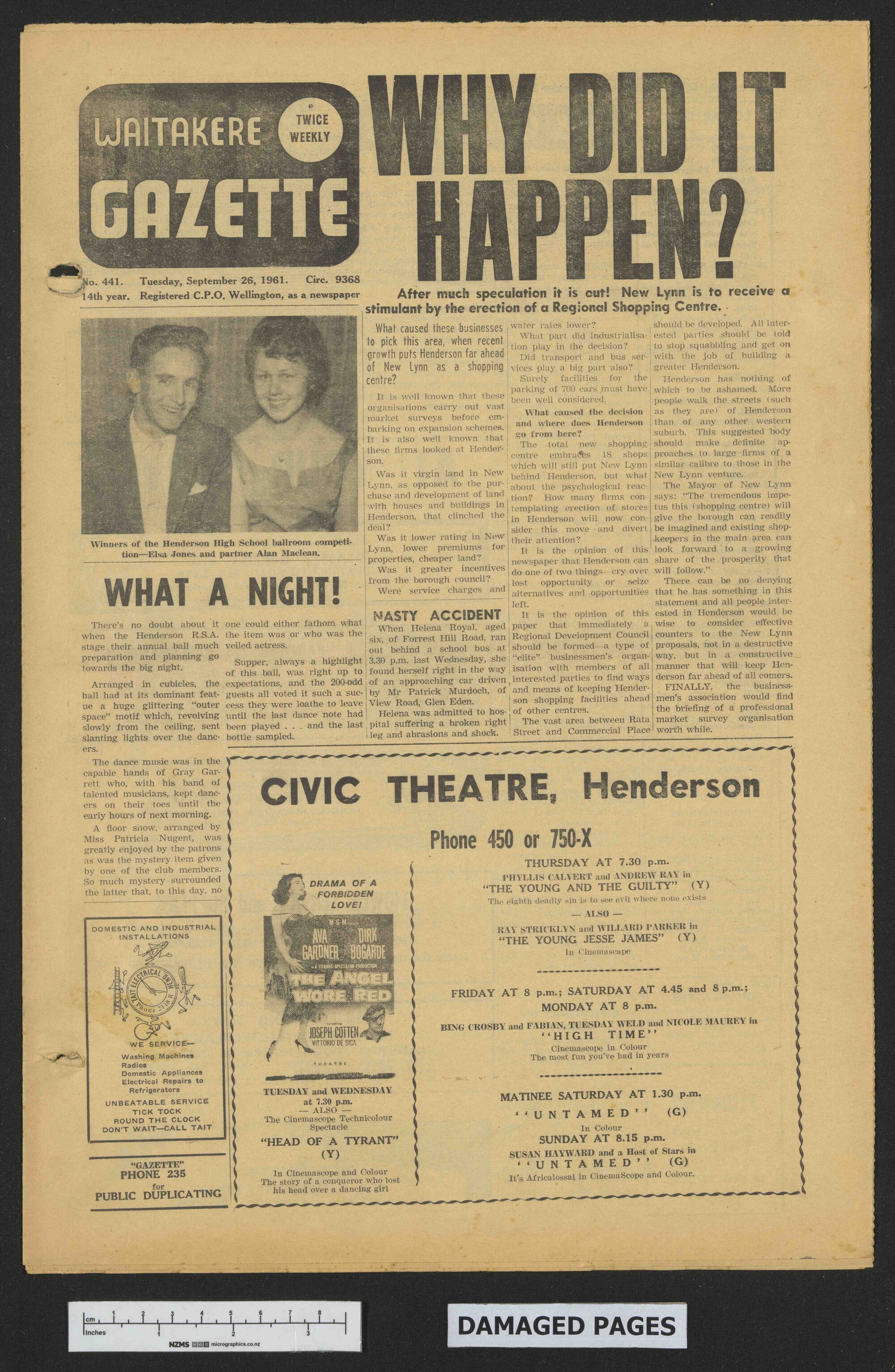1961-09-26 Waitakere Gazette