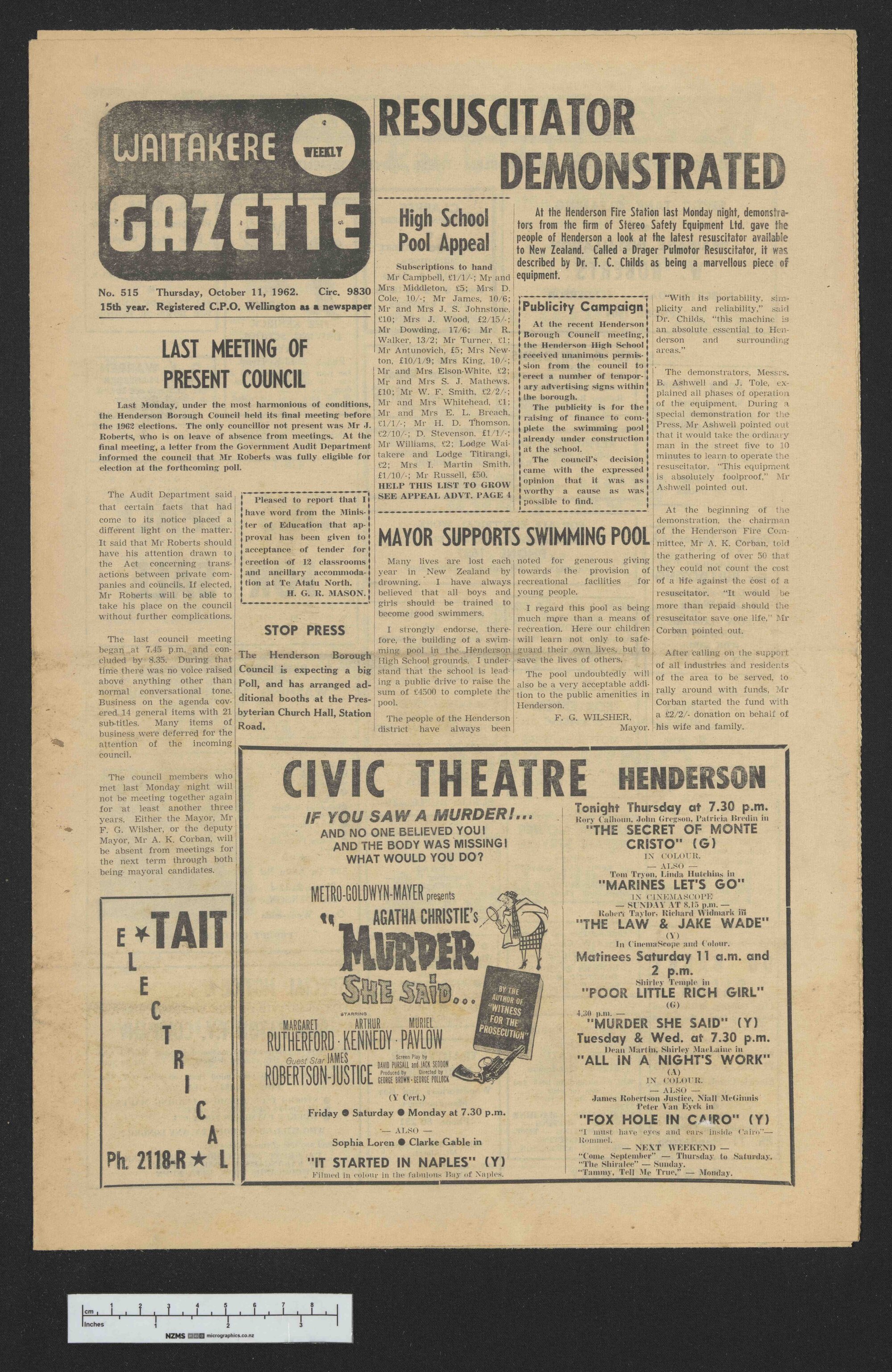 1962-10-11 Waitakere Gazette