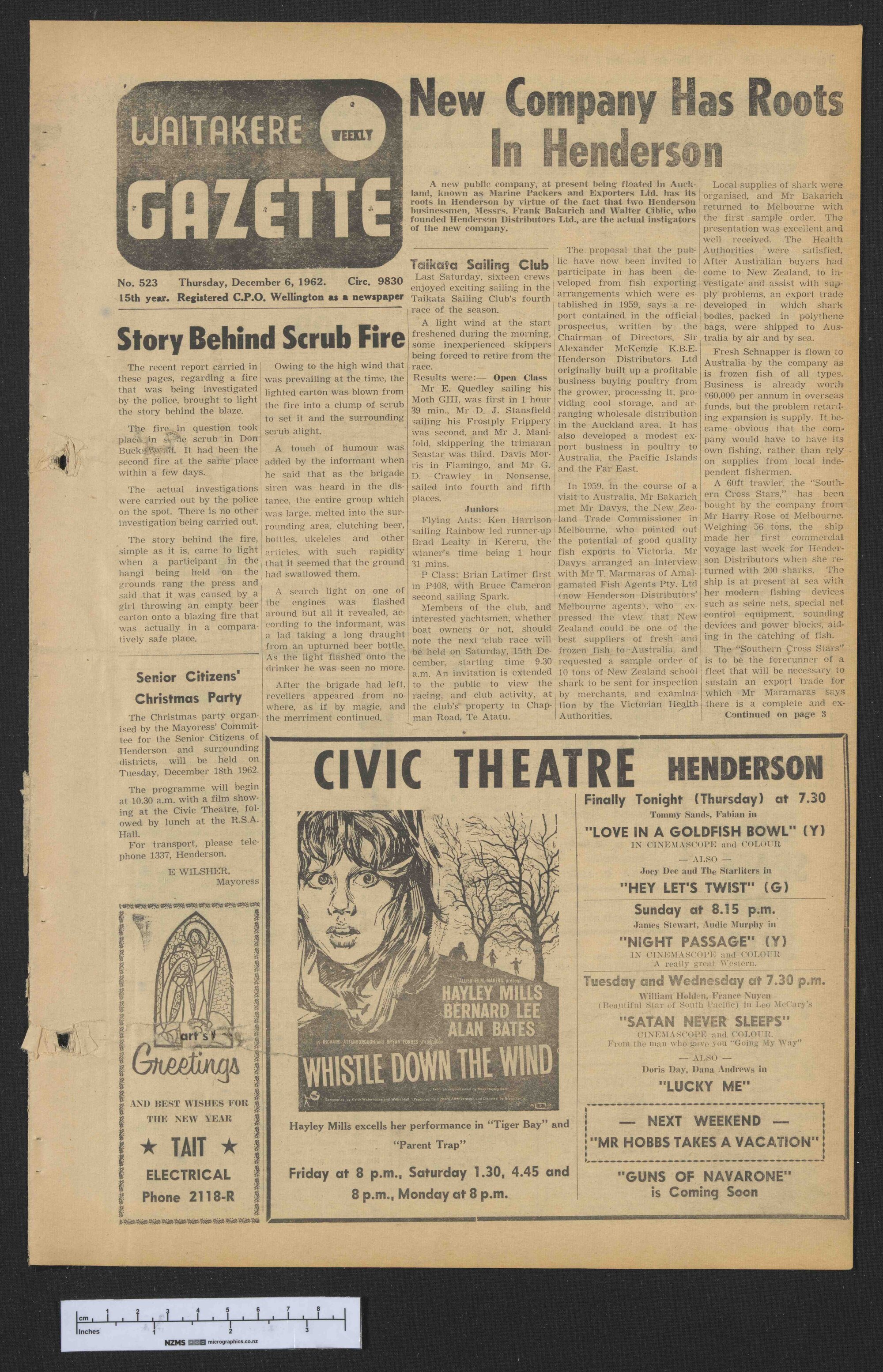 1962-12-06 Waitakere Gazette