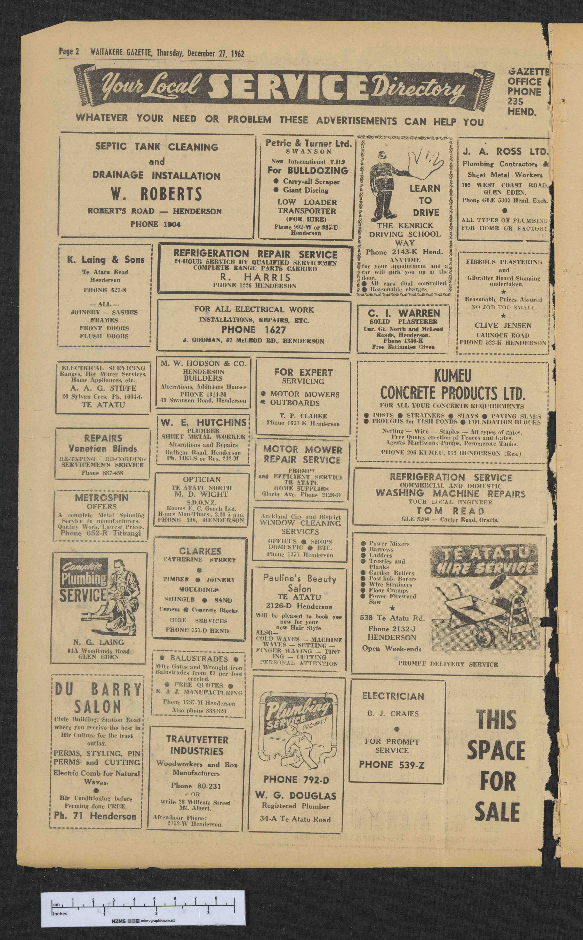 1962-12-27 Waitakere Gazette