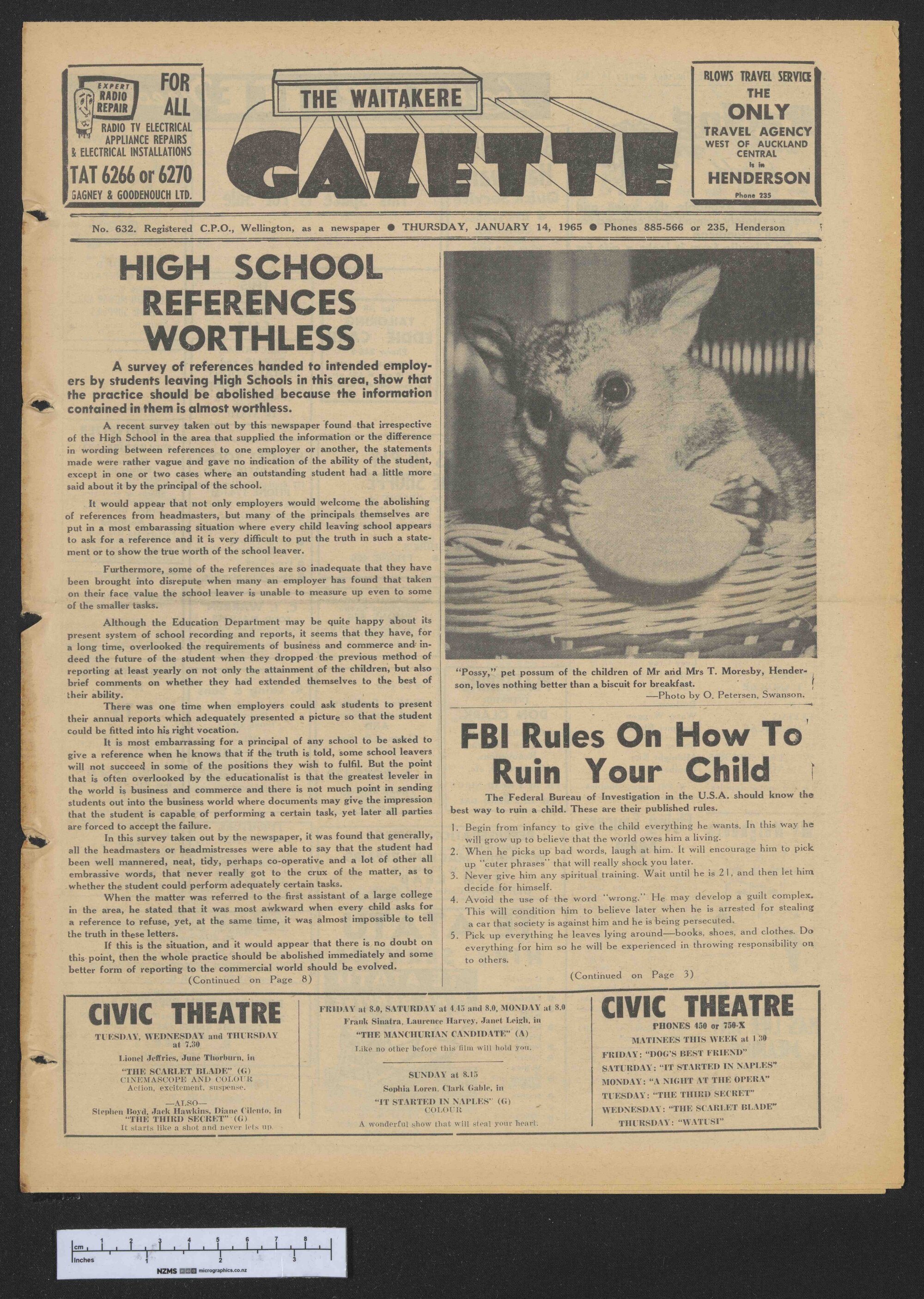 1965-01-14 Waitakere Gazette