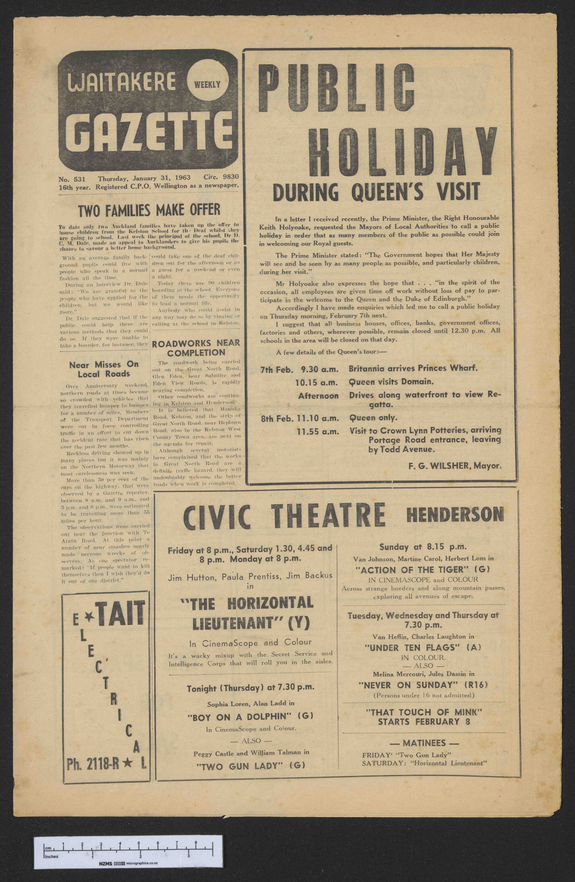 1963-01-31 Waitakere Gazette