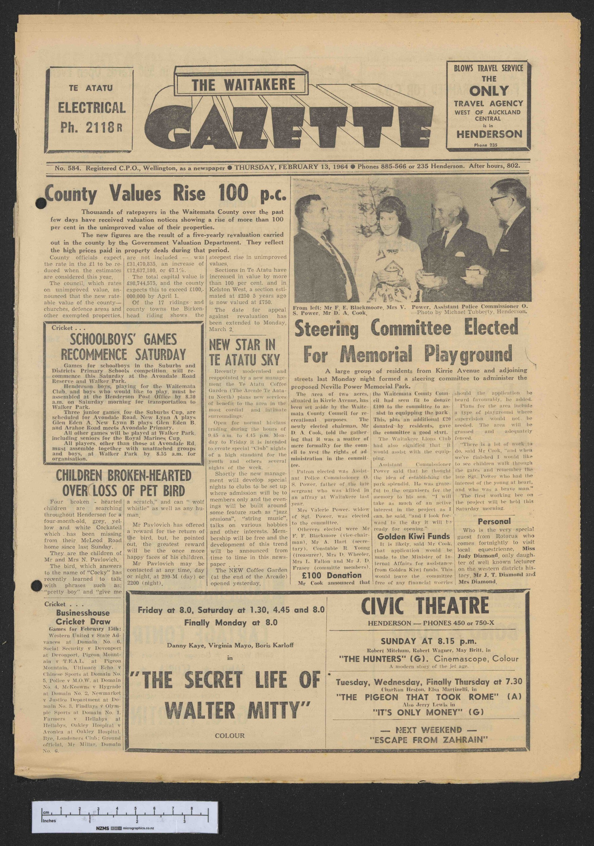 1964-02-13 Waitakere Gazette