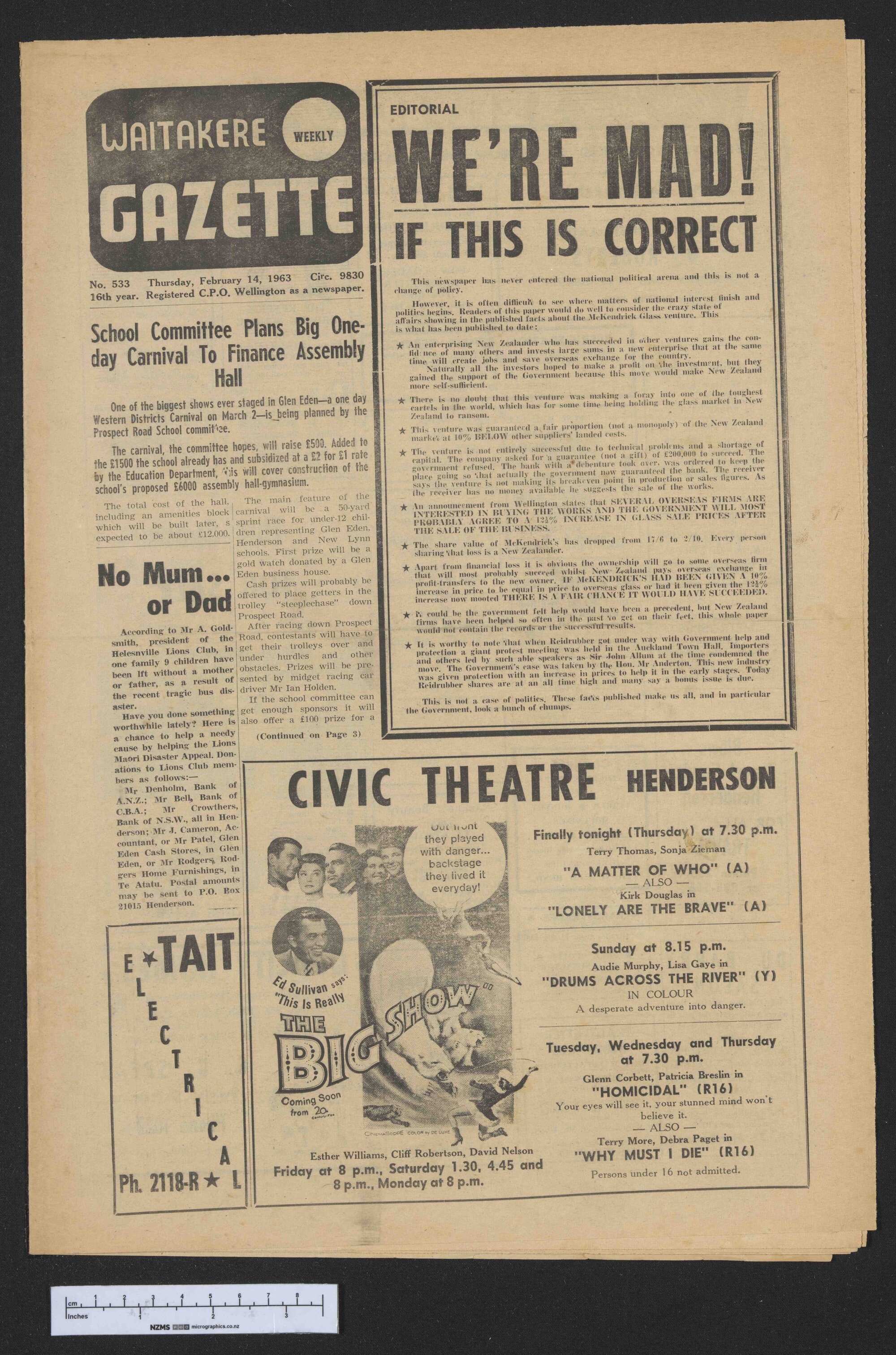 1963-02-14 Waitakere Gazette
