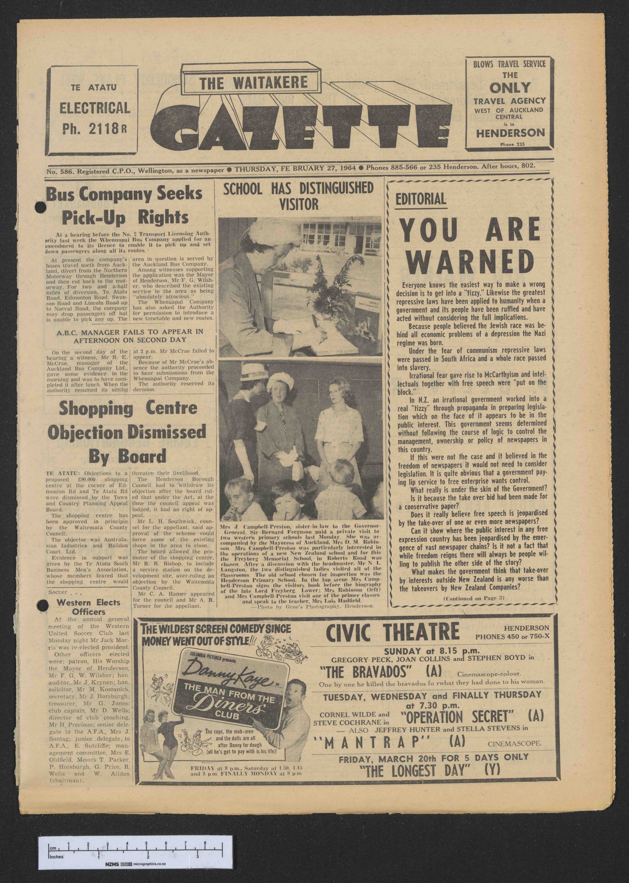 1964-02-27 Waitakere Gazette