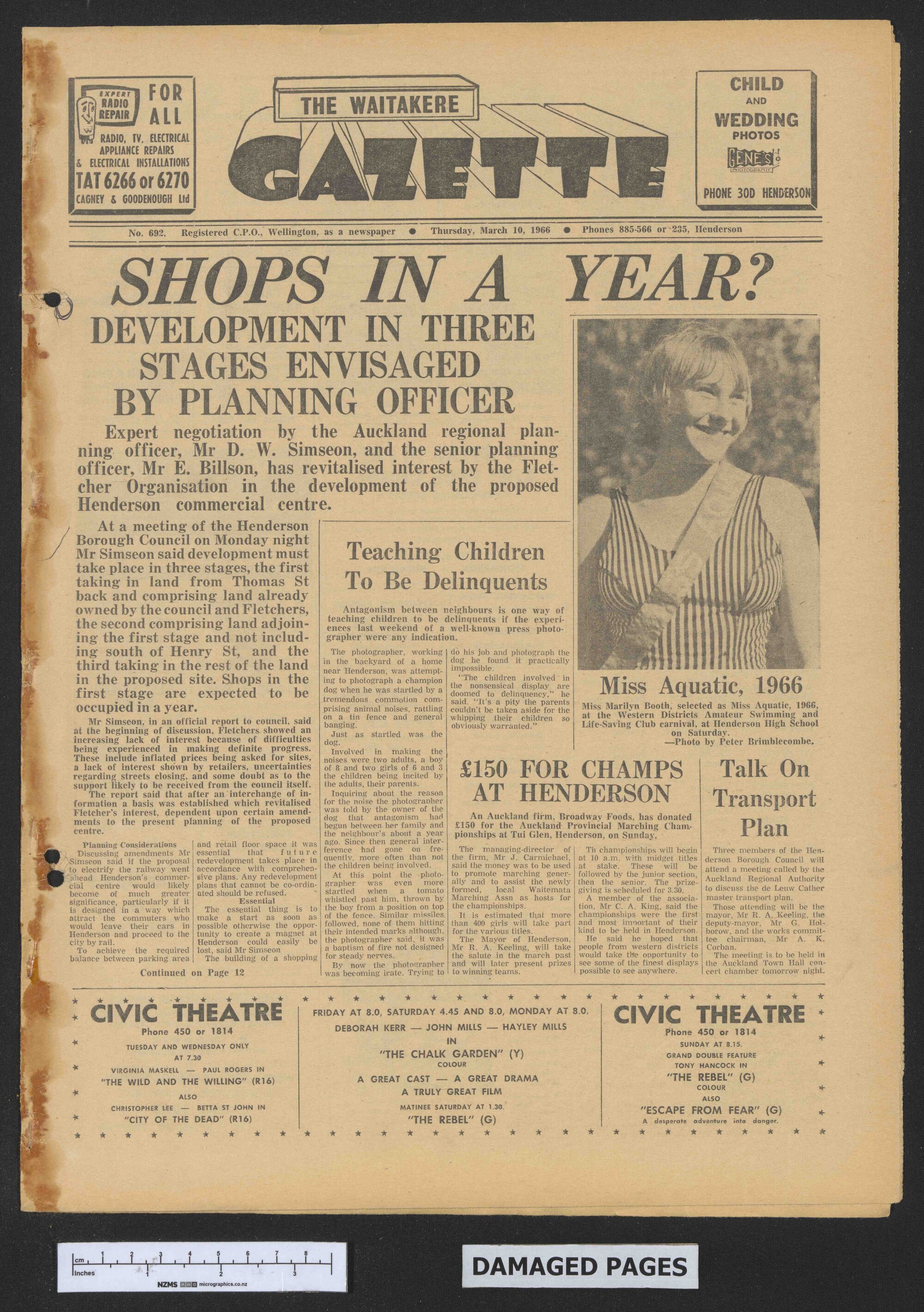 1966-03-10 Waitakere Gazette