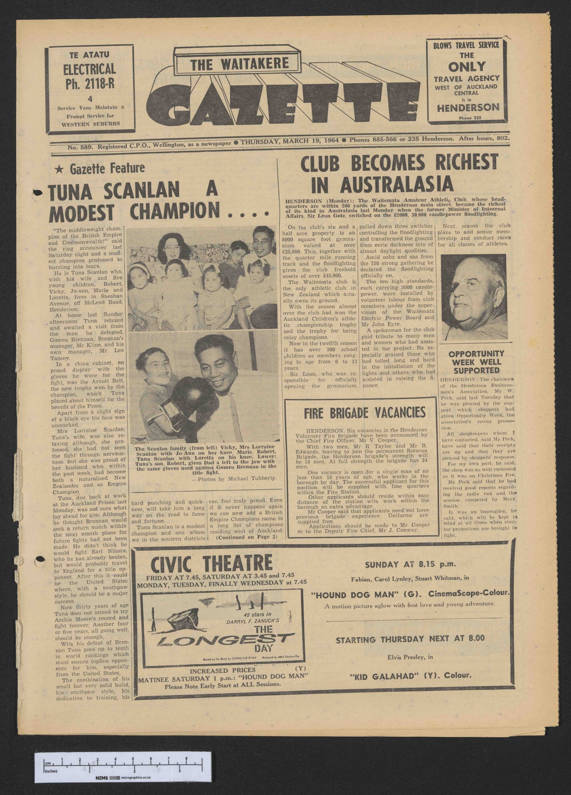 1964-03-19 Waitakere Gazette