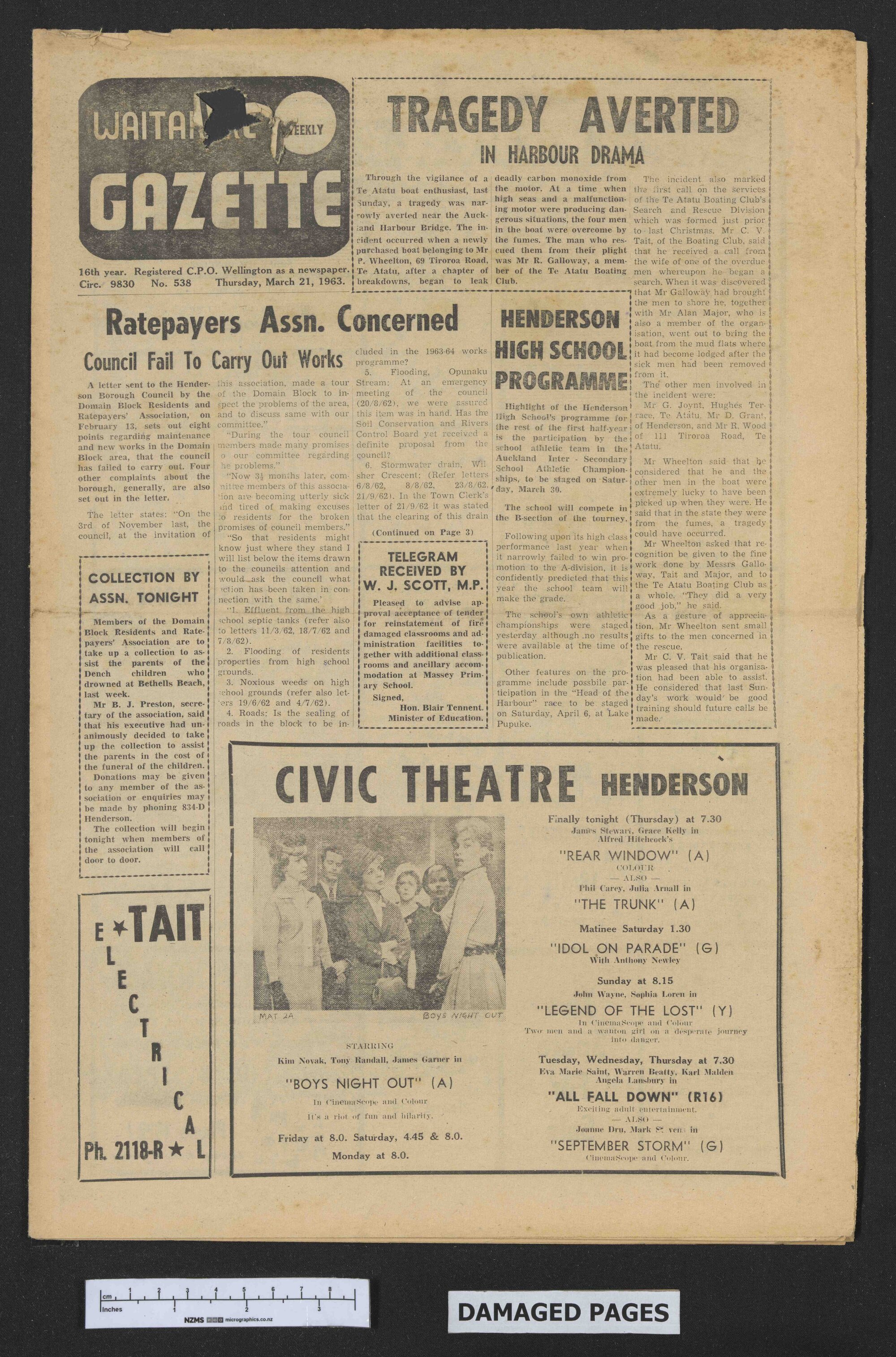 1963-03-21 Waitakere Gazette