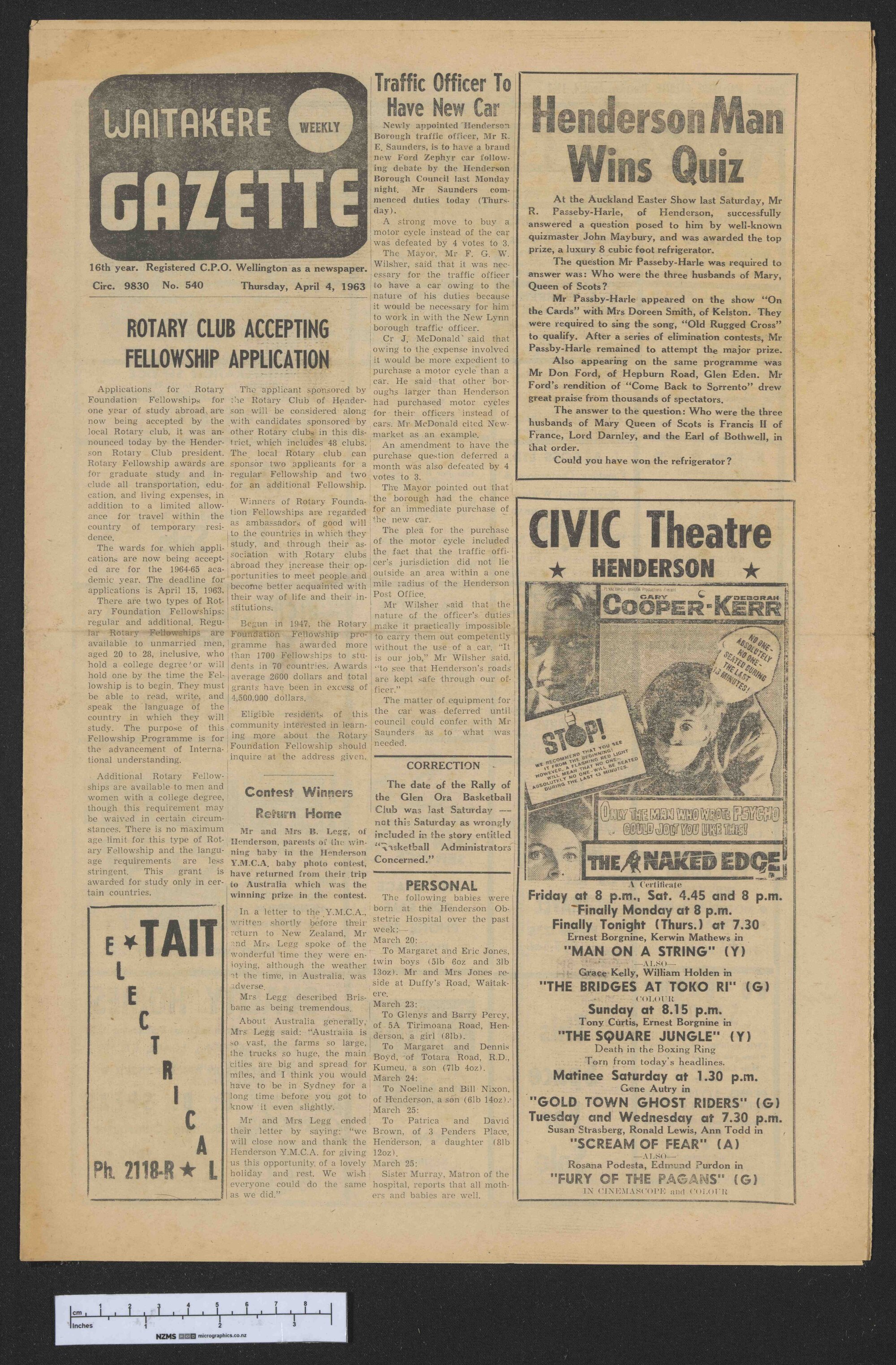 1963-04-04 Waitakere Gazette