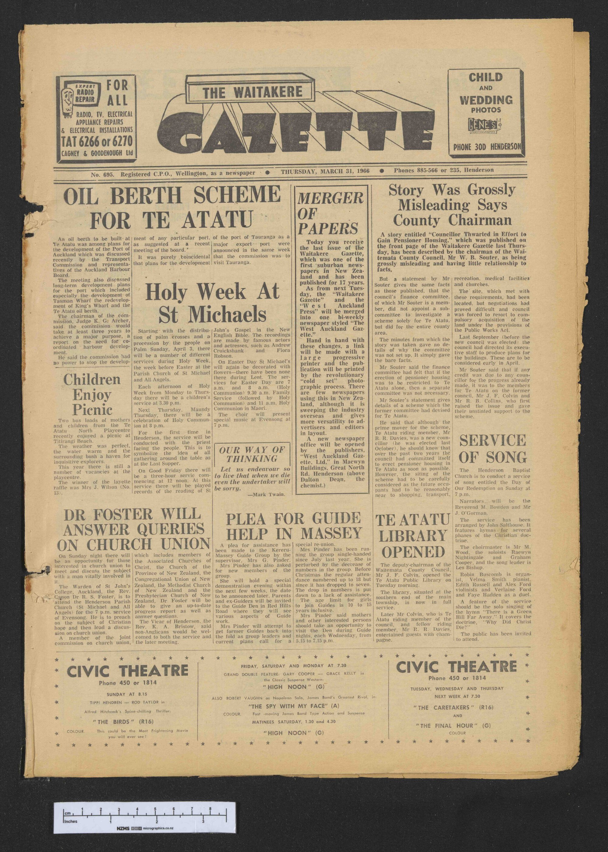 1966-03-31 Waitakere Gazette