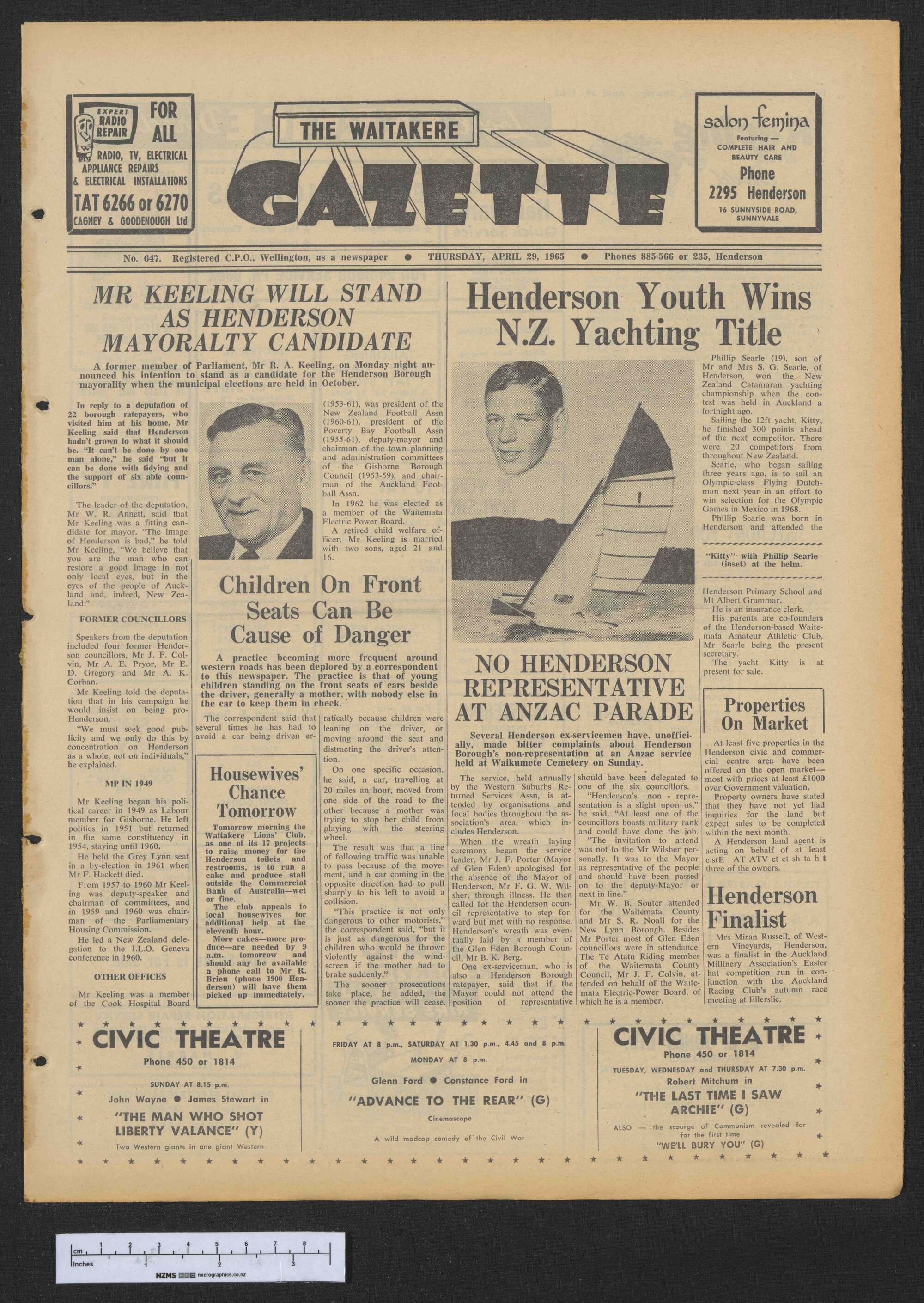 1965-04-29 Waitakere Gazette