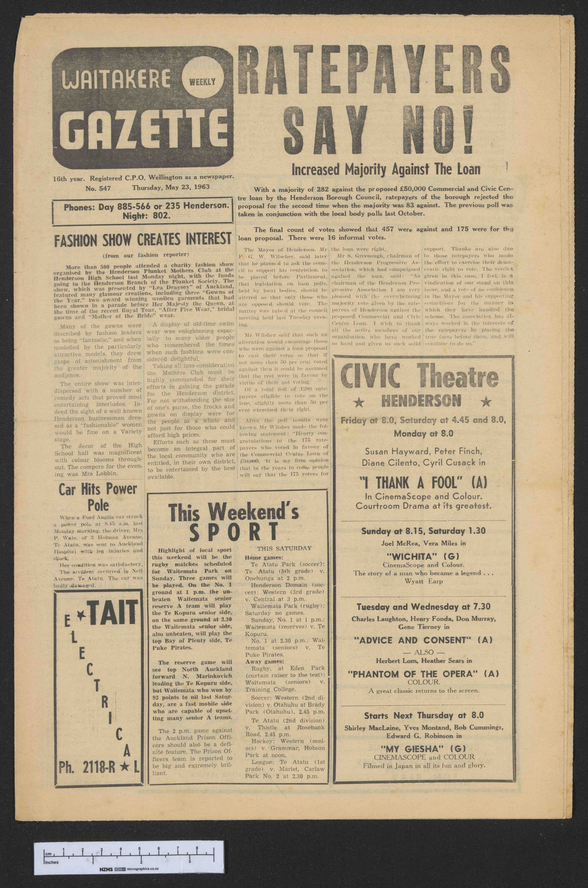 1963-05-23 Waitakere Gazette