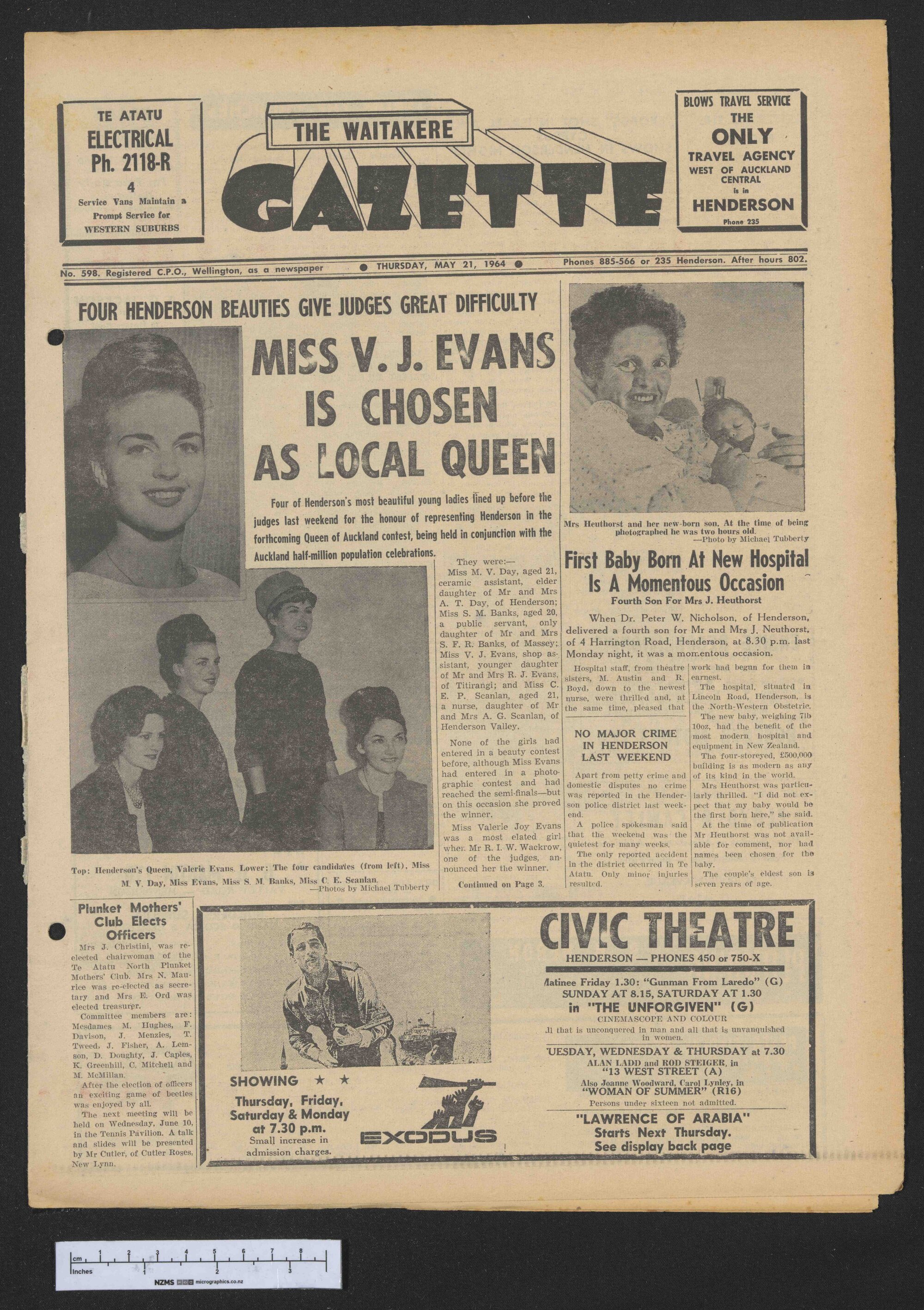 1964-05-21 Waitakere Gazette