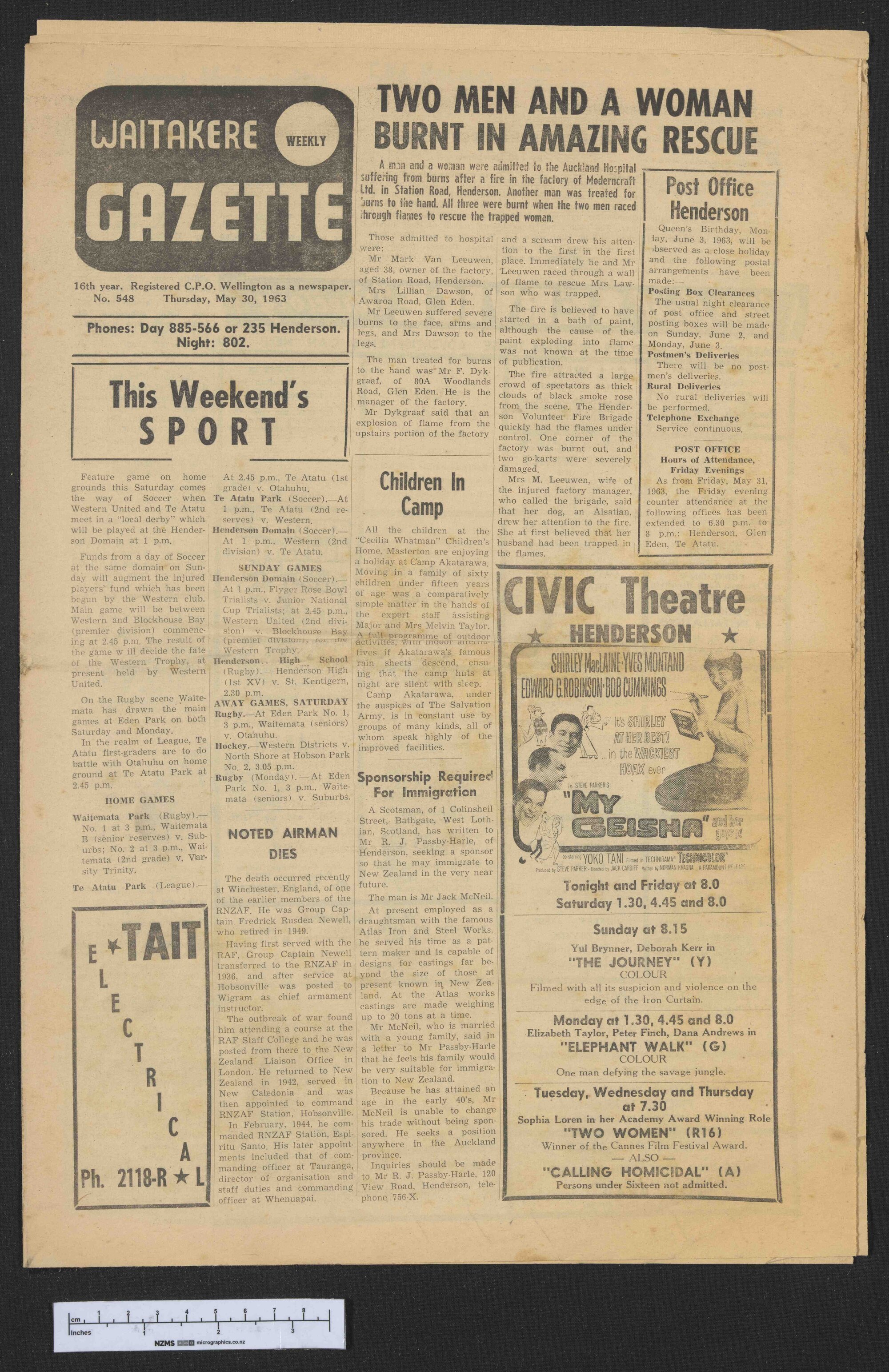 1963-05-30 Waitakere Gazette